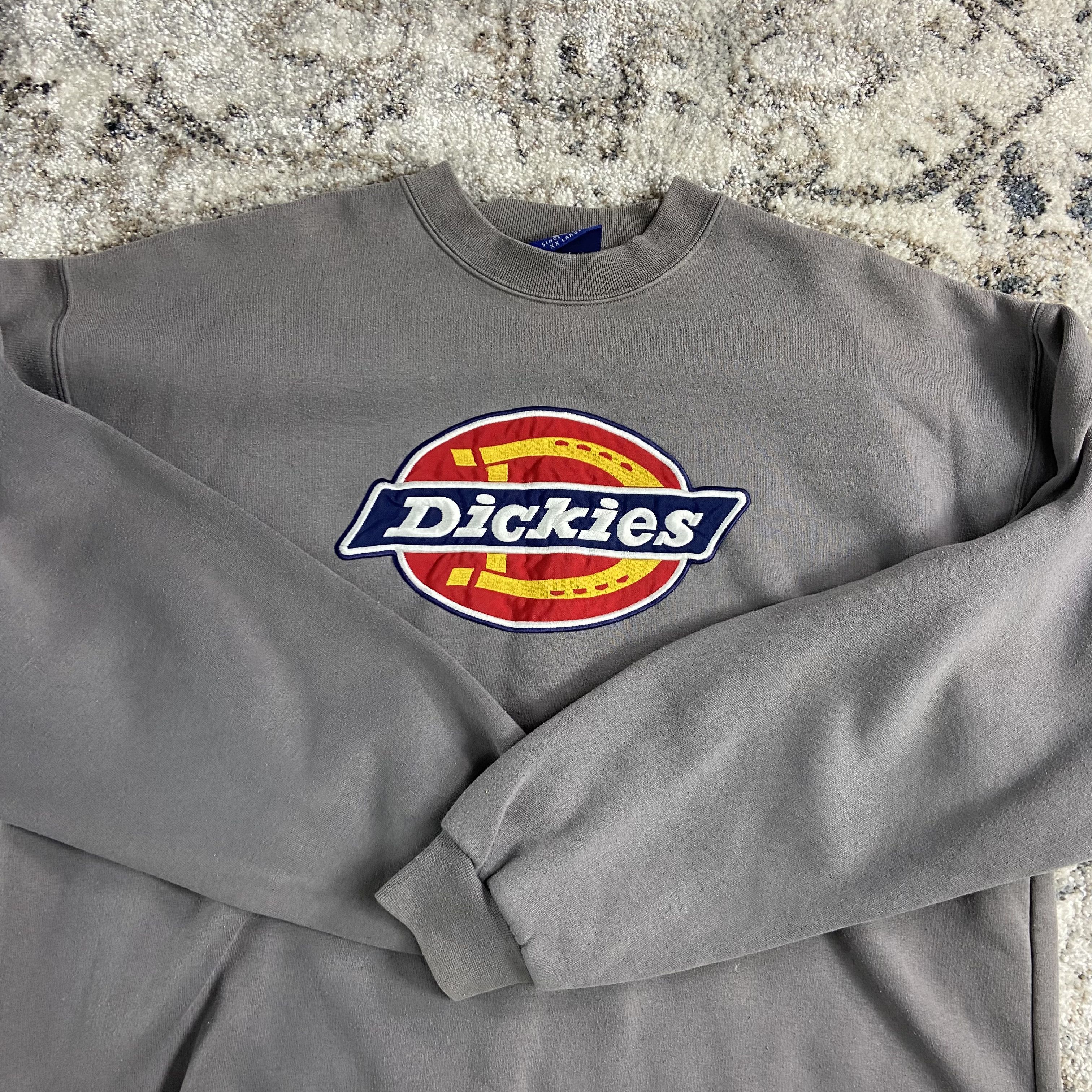 Dickies 90s DICKIES BAGGY ARCHIVE VINTAGE BIG LOGO SWEATSHIRT - 1200 Size US XXL / EU 58 / 5 - 7 Thumbnail