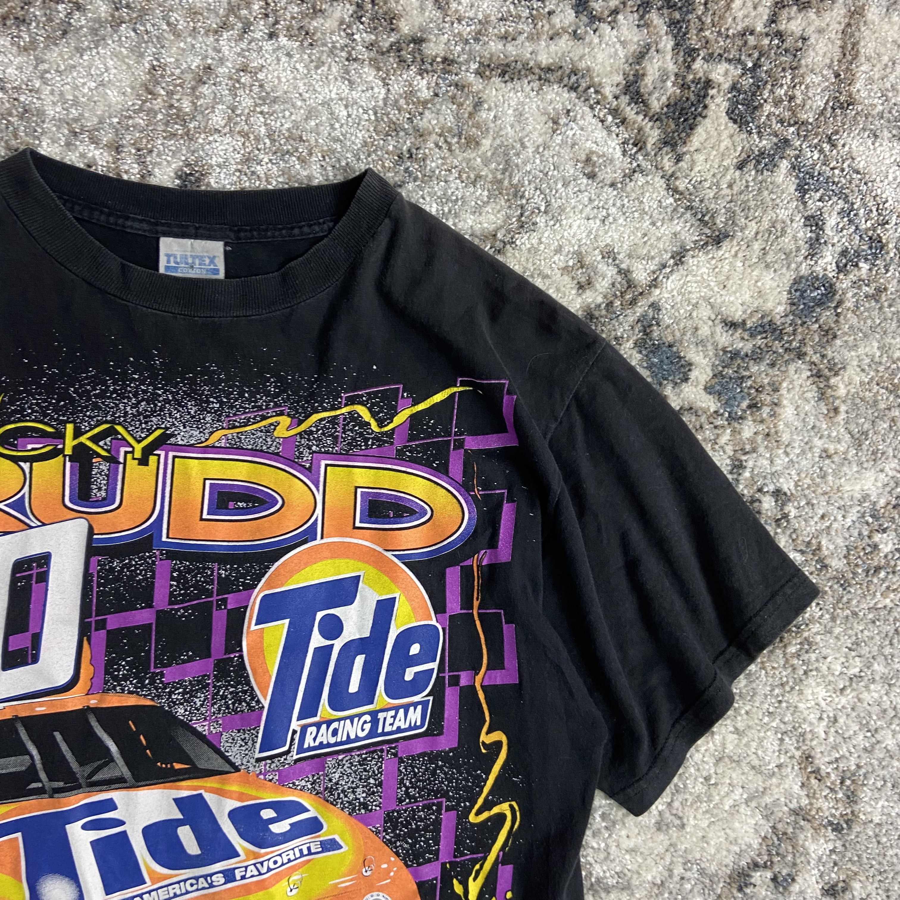NASCAR NASCAR ARCHIVE 1990s RICKY RUDD TIDE FORD TEE - LOT № 31 Size US L / EU 52-54 / 3 - 3 Thumbnail