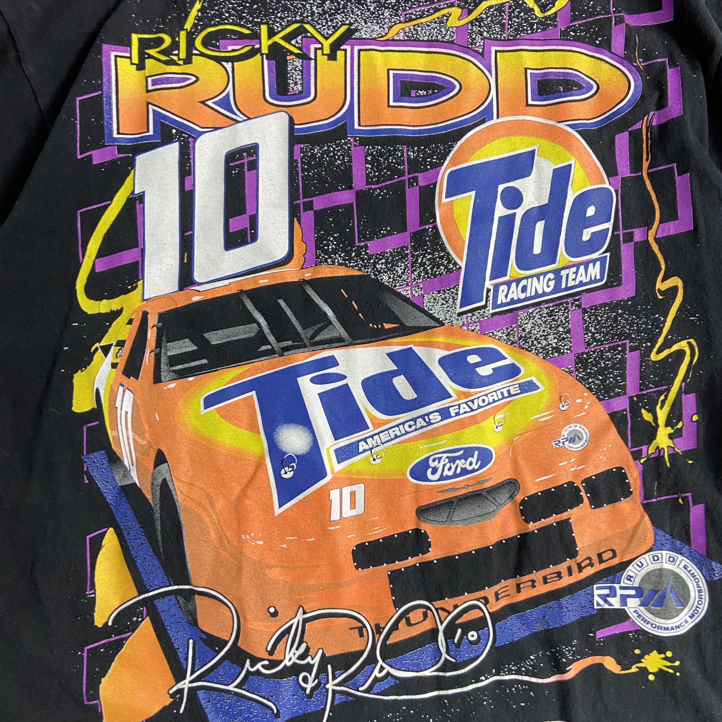 NASCAR NASCAR ARCHIVE 1990s RICKY RUDD TIDE FORD TEE - LOT № 31 Size US L / EU 52-54 / 3 - 5 Thumbnail