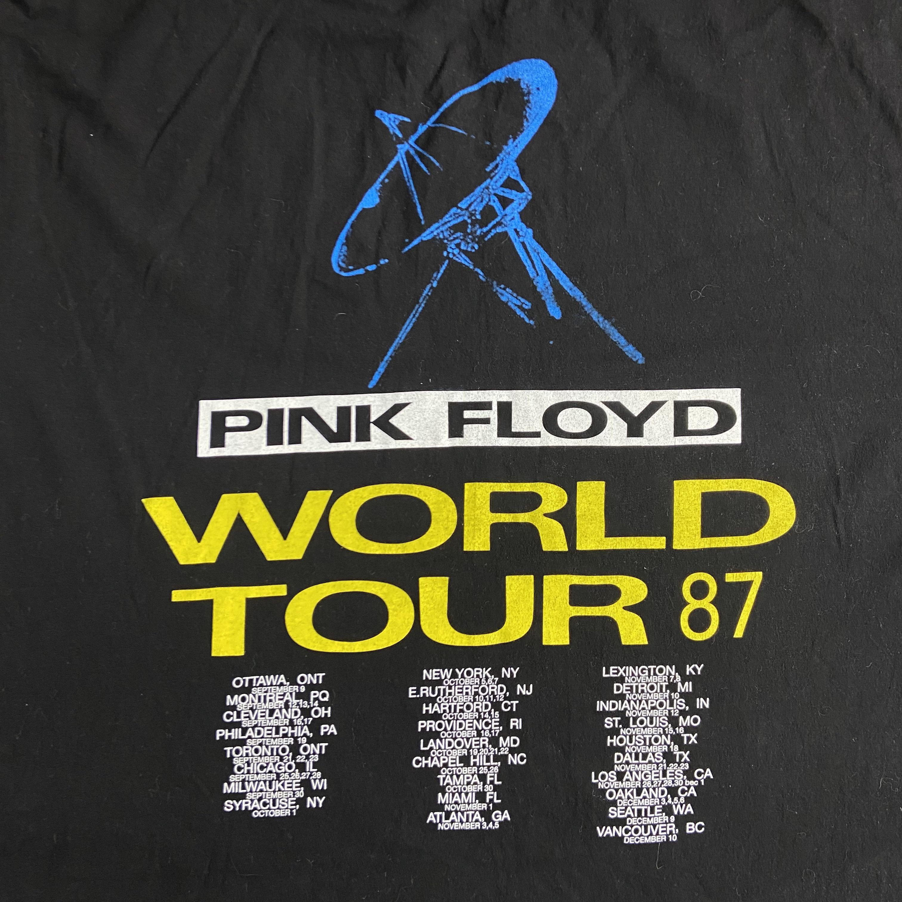 Band Tees 1987 PINK FLOYD A MOMENTARY LAPSE OF REASON TOUR TEE - № 375 Size US XL / EU 56 / 4 - 12 Thumbnail