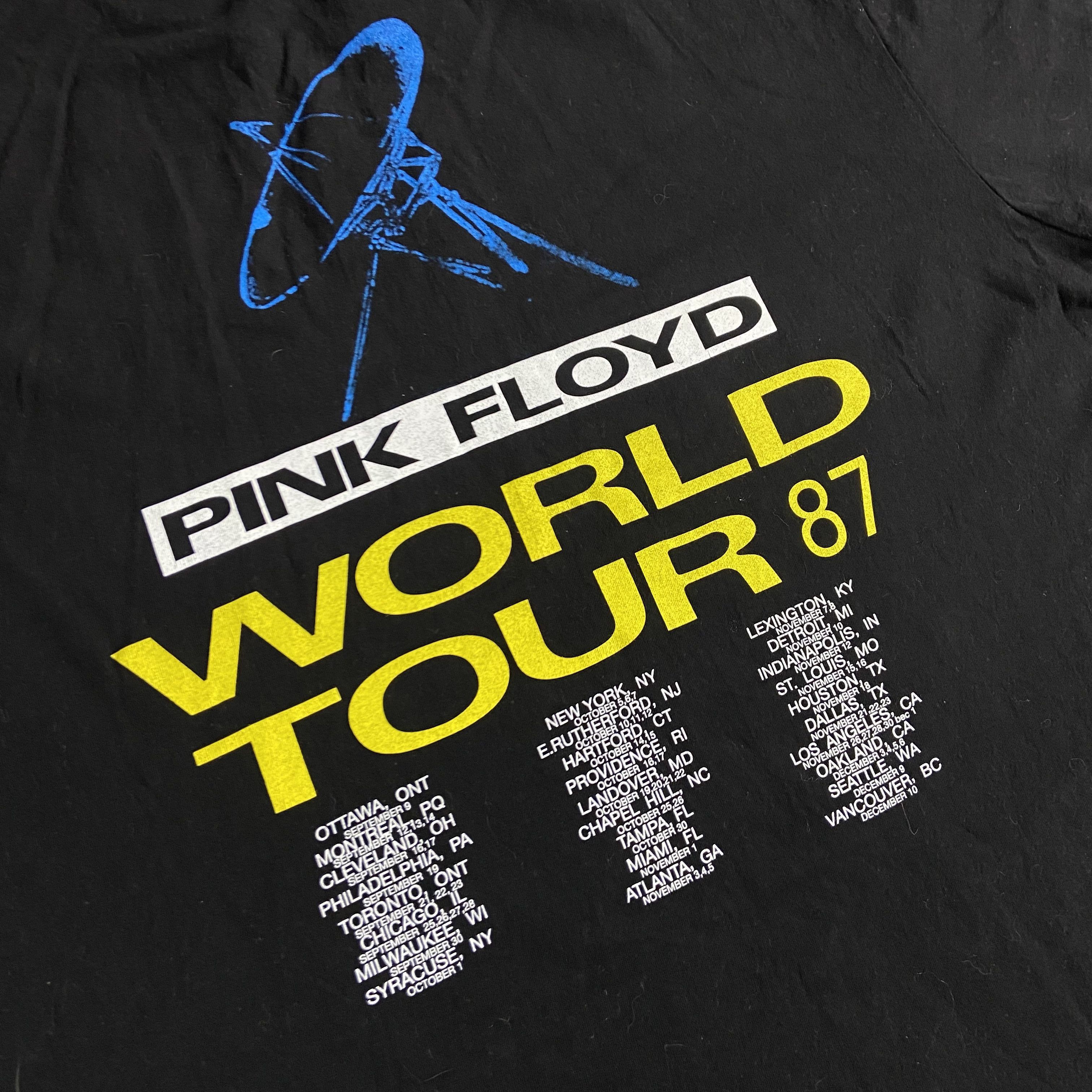 Band Tees 1987 PINK FLOYD A MOMENTARY LAPSE OF REASON TOUR TEE - № 375 Size US XL / EU 56 / 4 - 9 Thumbnail