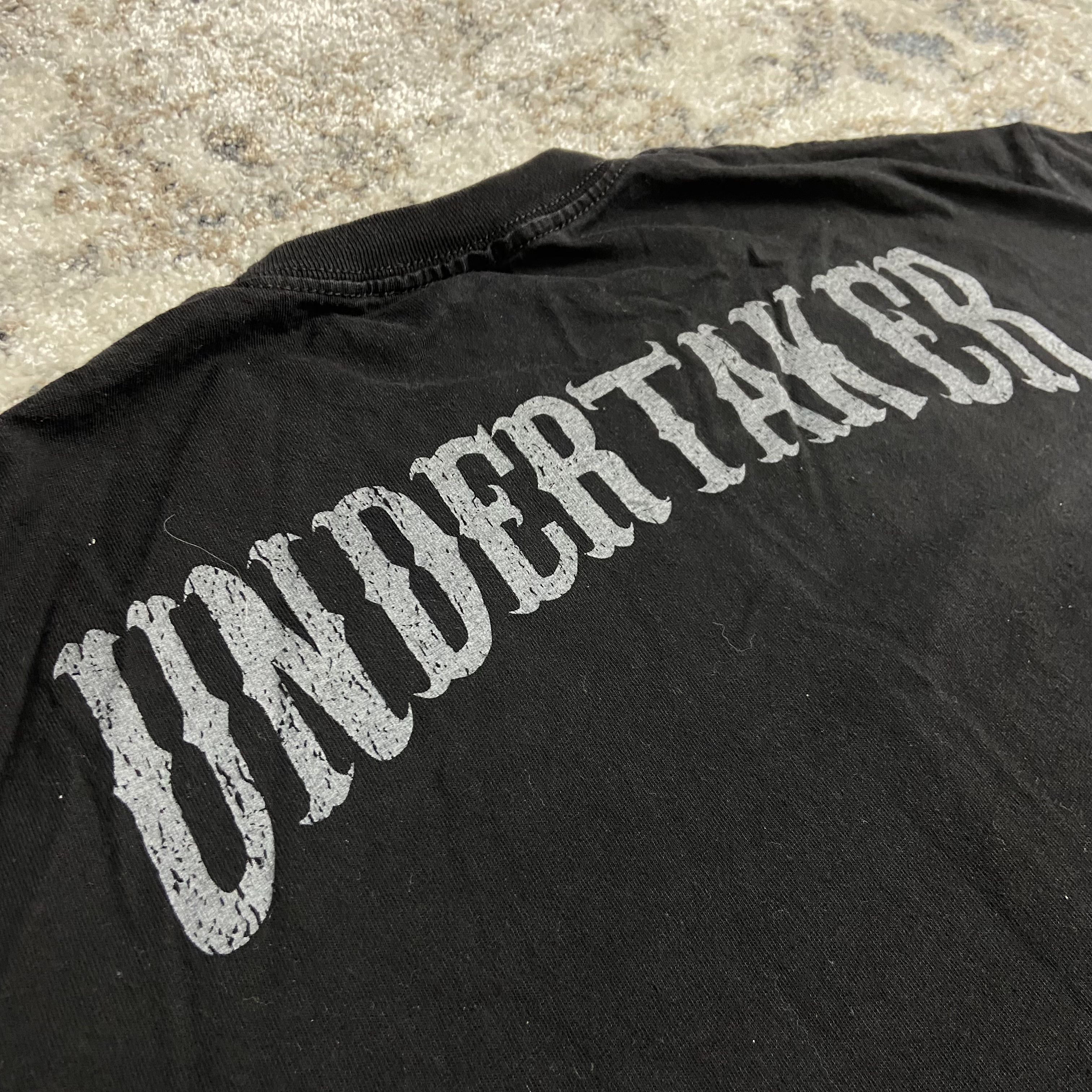 Vintage UNDERTAKER R.I.P. FADED RARE TEE - № 494 Size US XL / EU 56 / 4 - 7 Thumbnail
