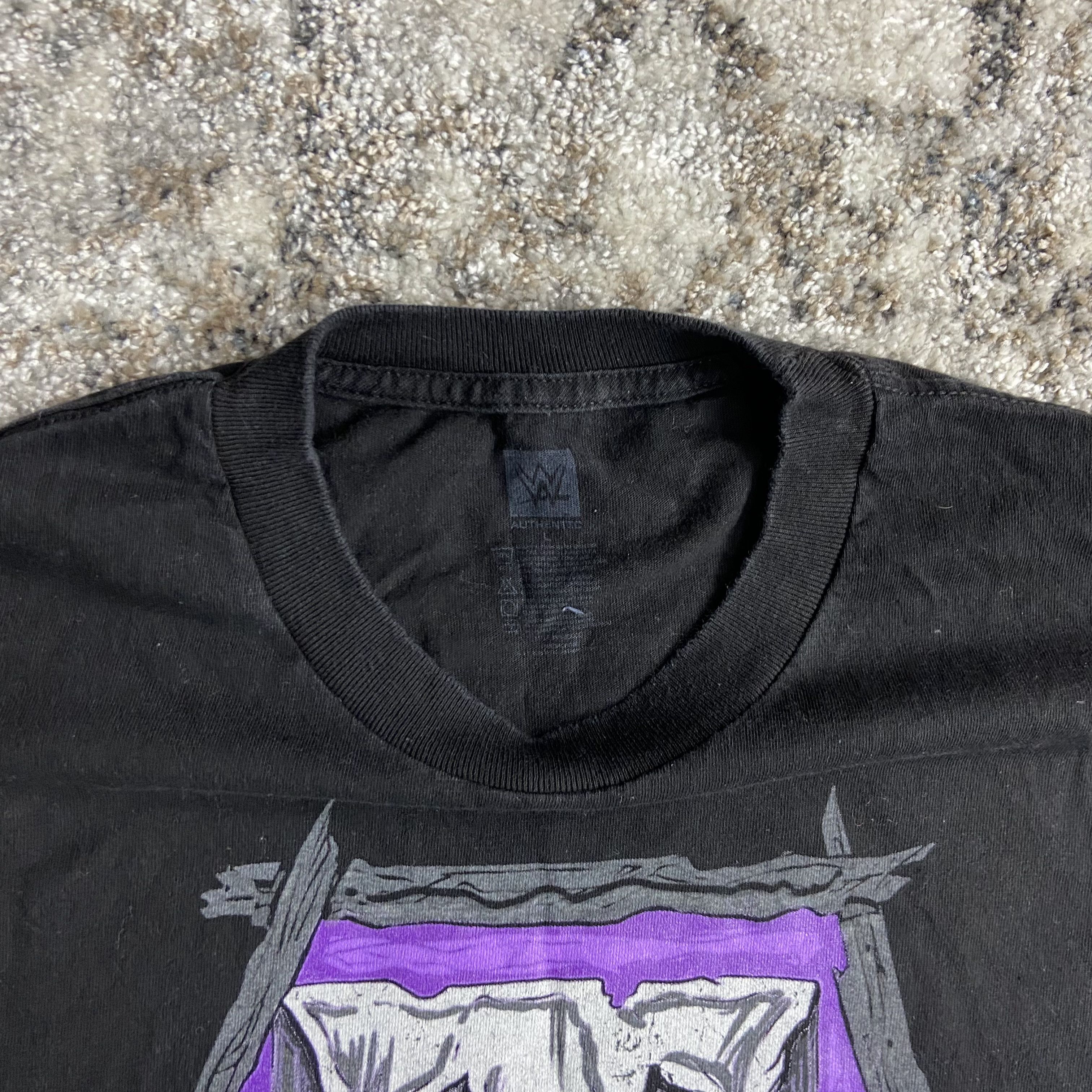 Vintage UNDERTAKER R.I.P. FADED RARE TEE - № 494 Size US XL / EU 56 / 4 - 10 Thumbnail