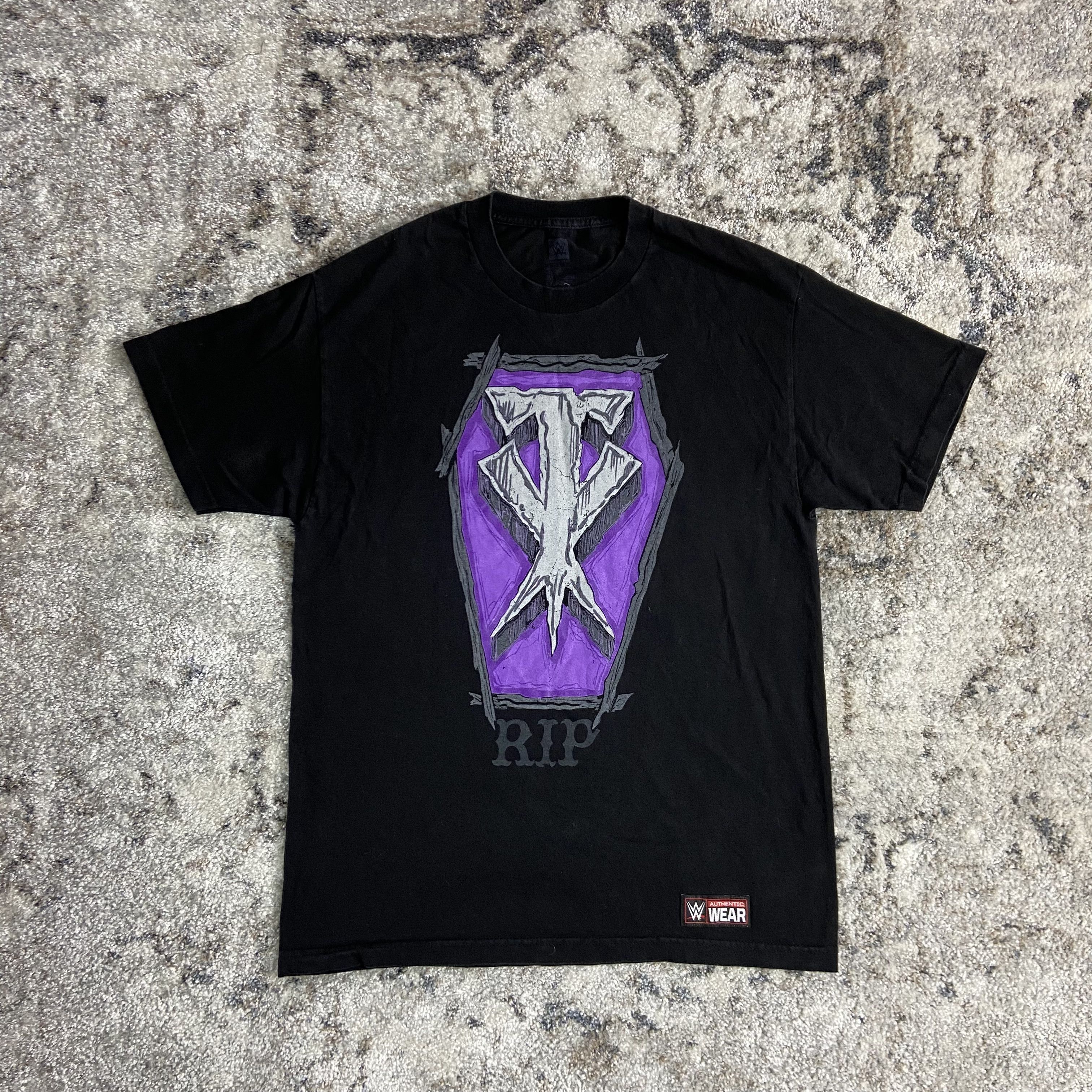 Vintage UNDERTAKER R.I.P. FADED RARE TEE - № 494 Size US XL / EU 56 / 4 - 1 Thumbnail