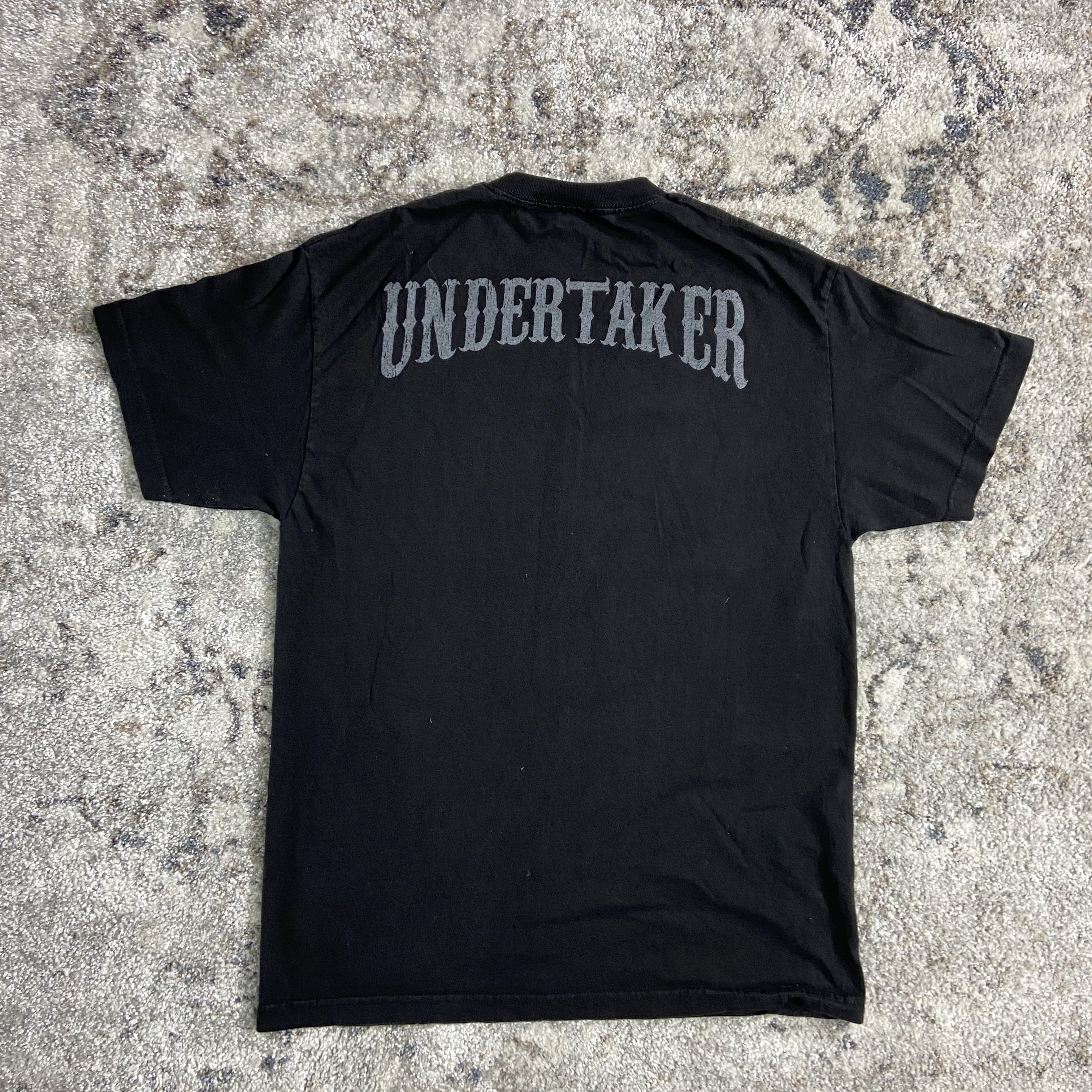 Vintage UNDERTAKER R.I.P. FADED RARE TEE - № 494 Size US XL / EU 56 / 4 - 2 Thumbnail