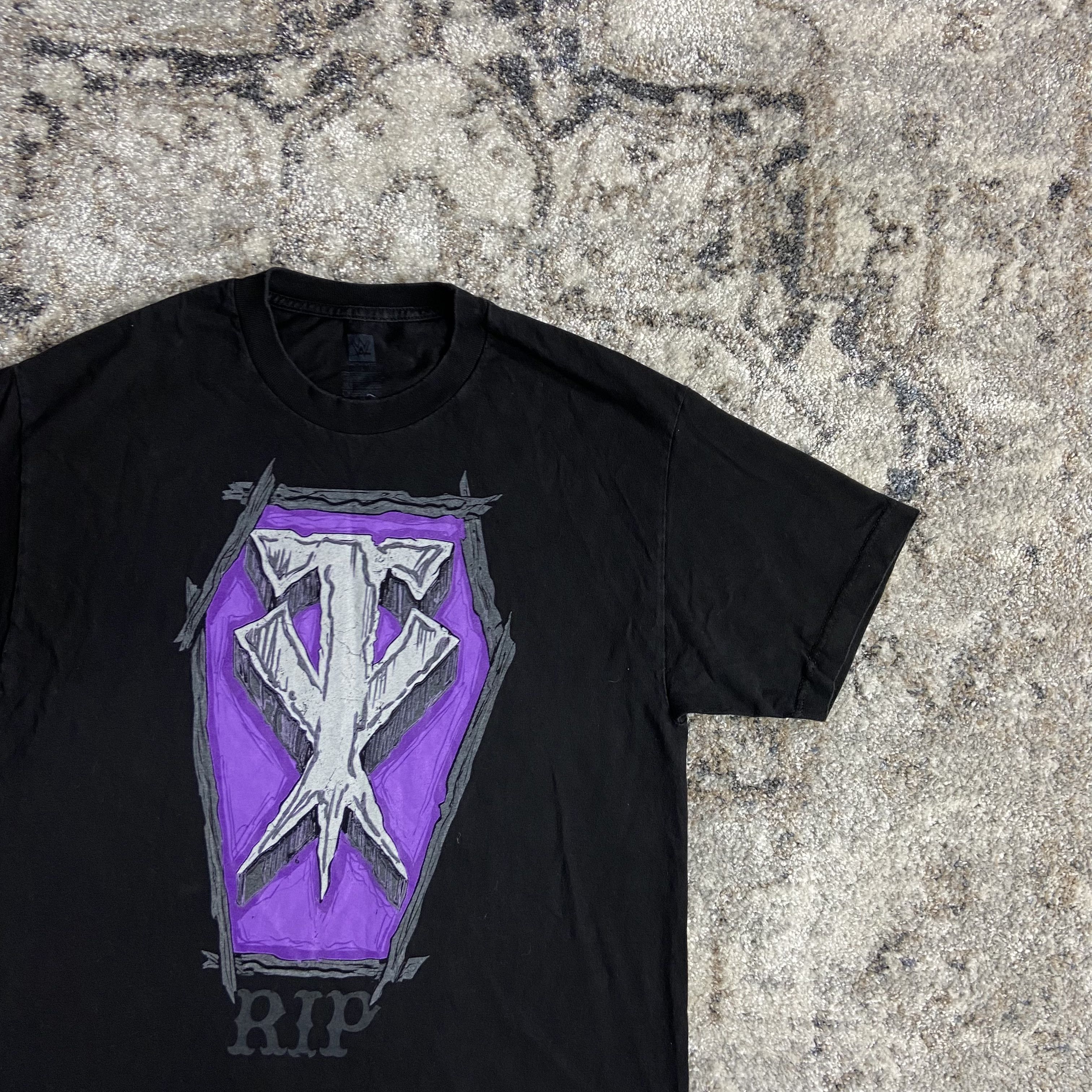 Vintage UNDERTAKER R.I.P. FADED RARE TEE - № 494 Size US XL / EU 56 / 4 - 5 Thumbnail