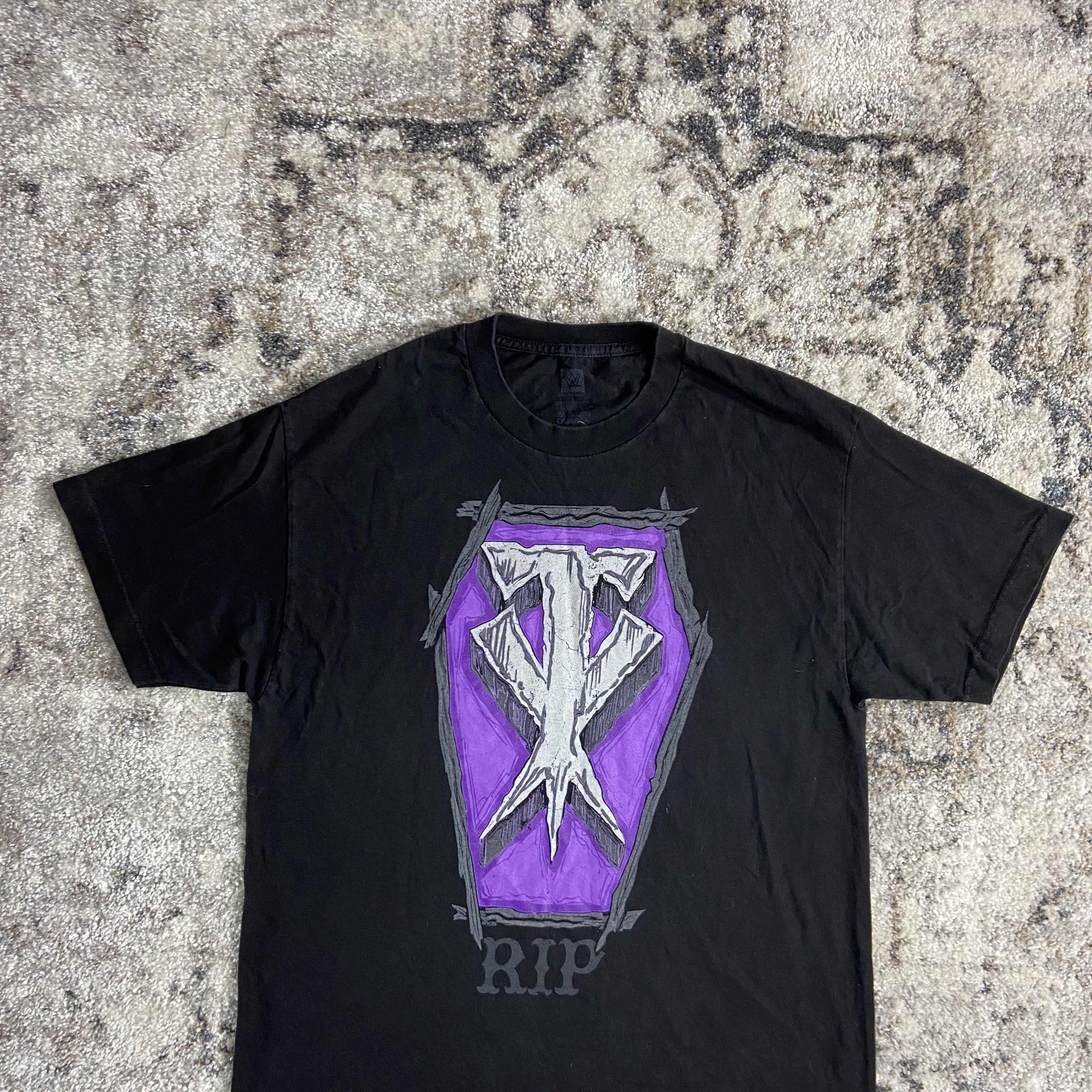 Vintage UNDERTAKER R.I.P. FADED RARE TEE - № 494 Size US XL / EU 56 / 4 - 3 Thumbnail