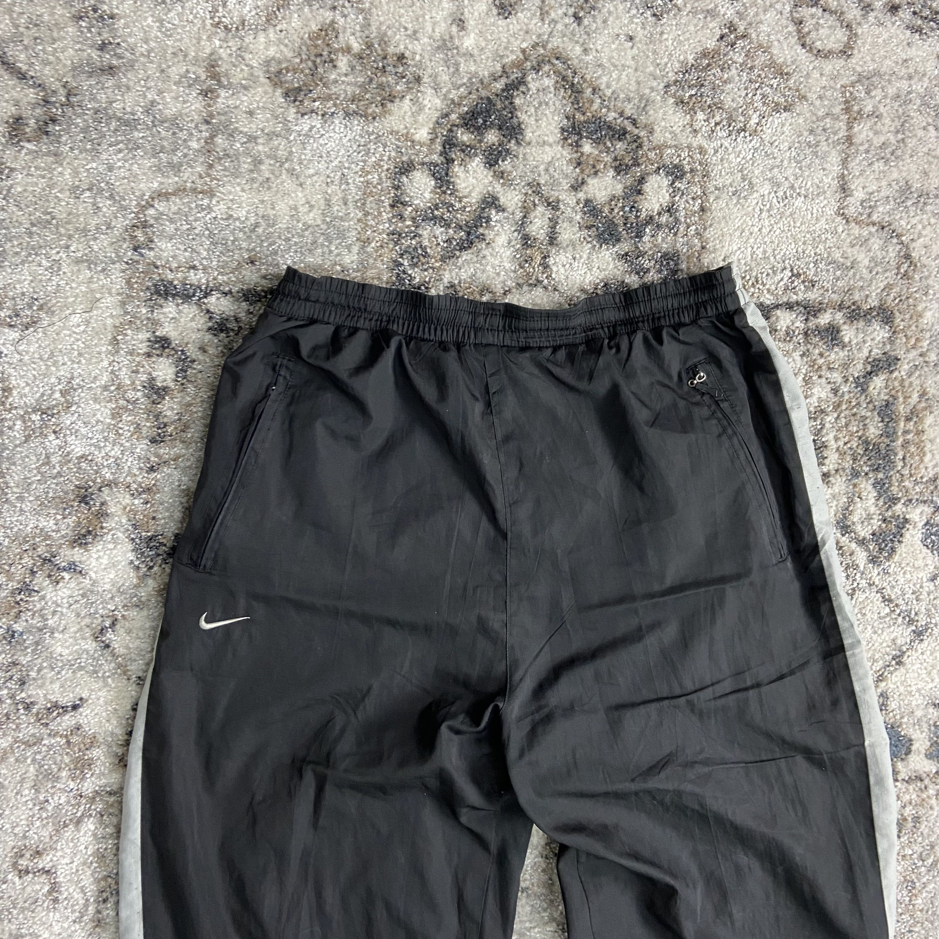 Nike 1990s NIKE NYLON DRILL PANTS Size US 32 / EU 48 - 3 Thumbnail