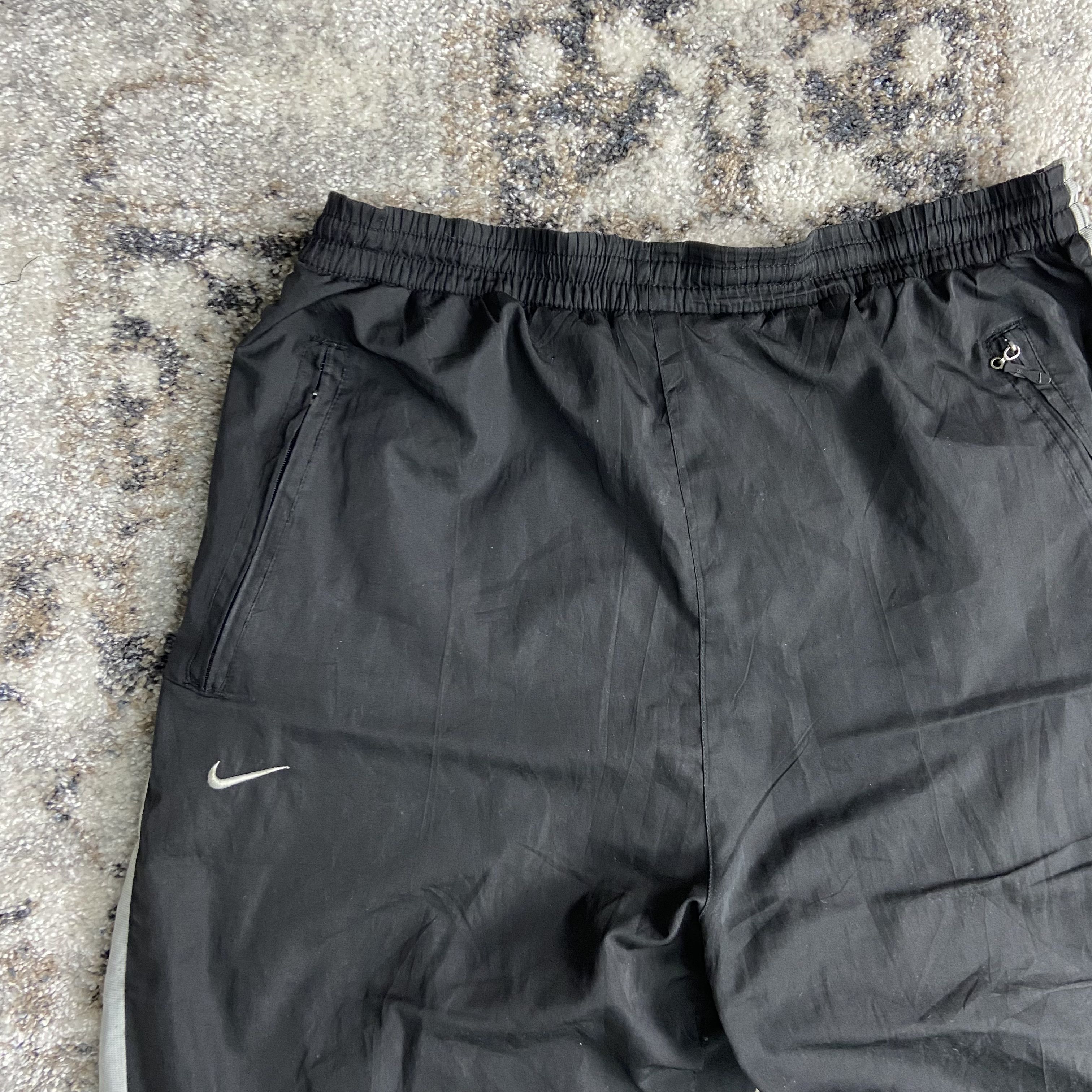 Nike 1990s NIKE NYLON DRILL PANTS Size US 32 / EU 48 - 4 Thumbnail