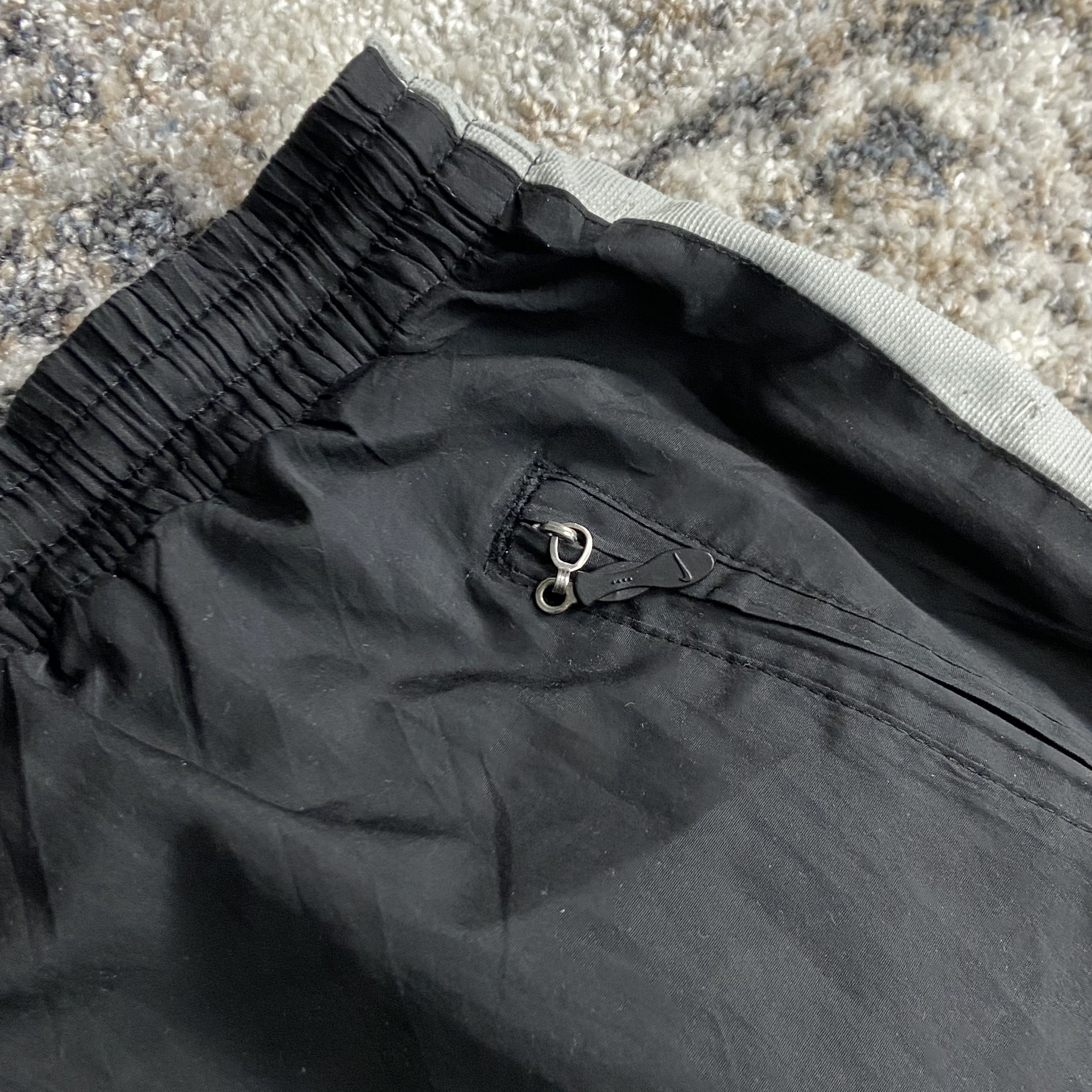 Nike 1990s NIKE NYLON DRILL PANTS Size US 32 / EU 48 - 10 Thumbnail