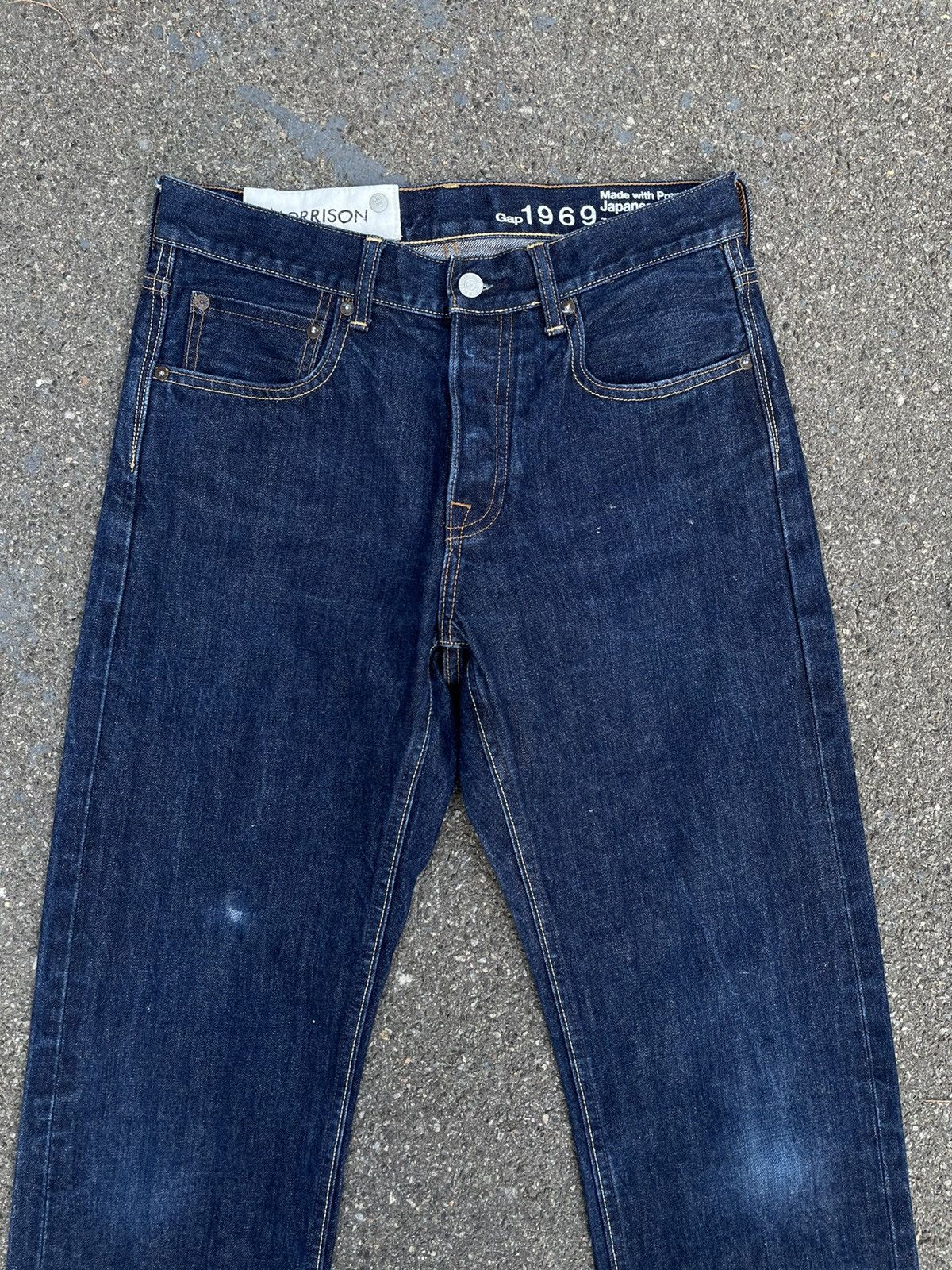 Gap × Japanese Brand Gap Morrison Japanese Denim Selvedge Jeans 30 Size US 30 / EU 46 - 2 Thumbnail