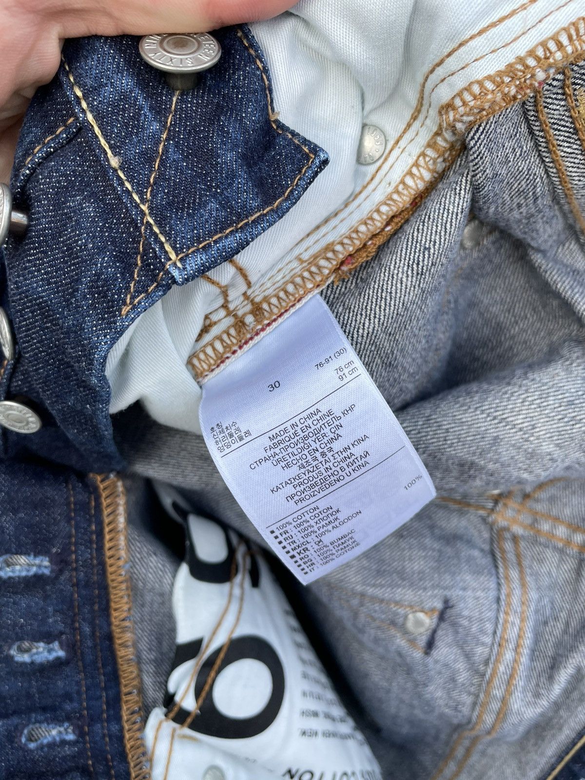 Gap × Japanese Brand Gap Morrison Japanese Denim Selvedge Jeans 30 Size US 30 / EU 46 - 8 Thumbnail