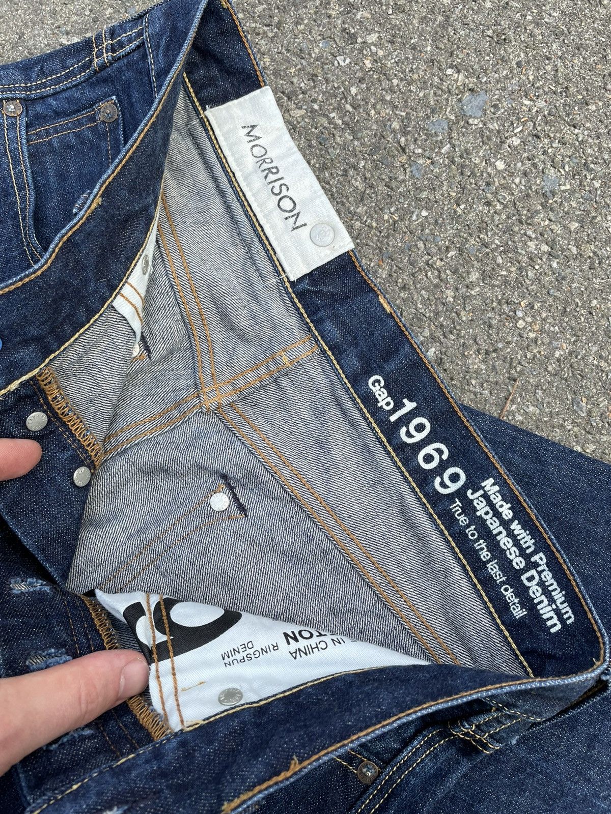 Gap × Japanese Brand Gap Morrison Japanese Denim Selvedge Jeans 30 Size US 30 / EU 46 - 7 Thumbnail
