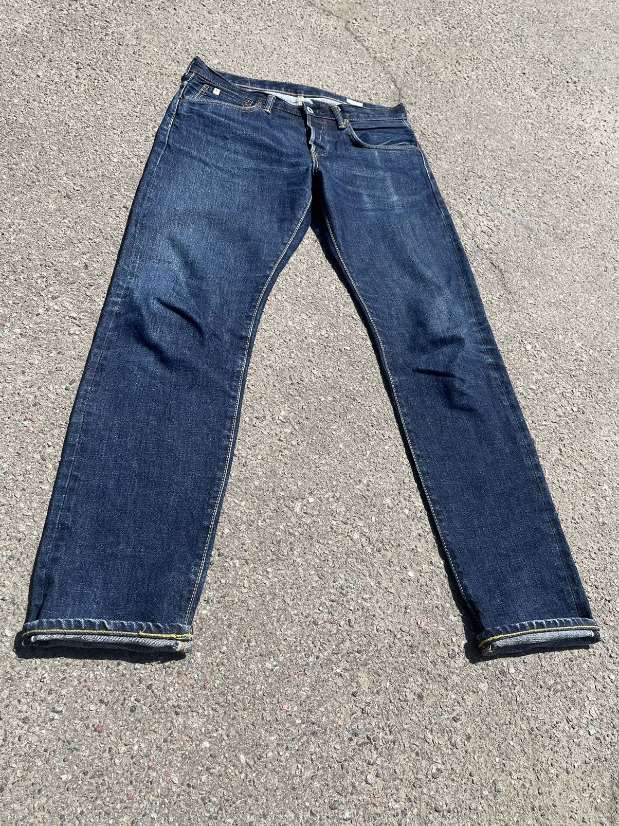 Edwin × Japanese Brand Edwin Japanese Denim Rainbow Selvedge Jeans Made Japan Size US 31 - 3 Thumbnail