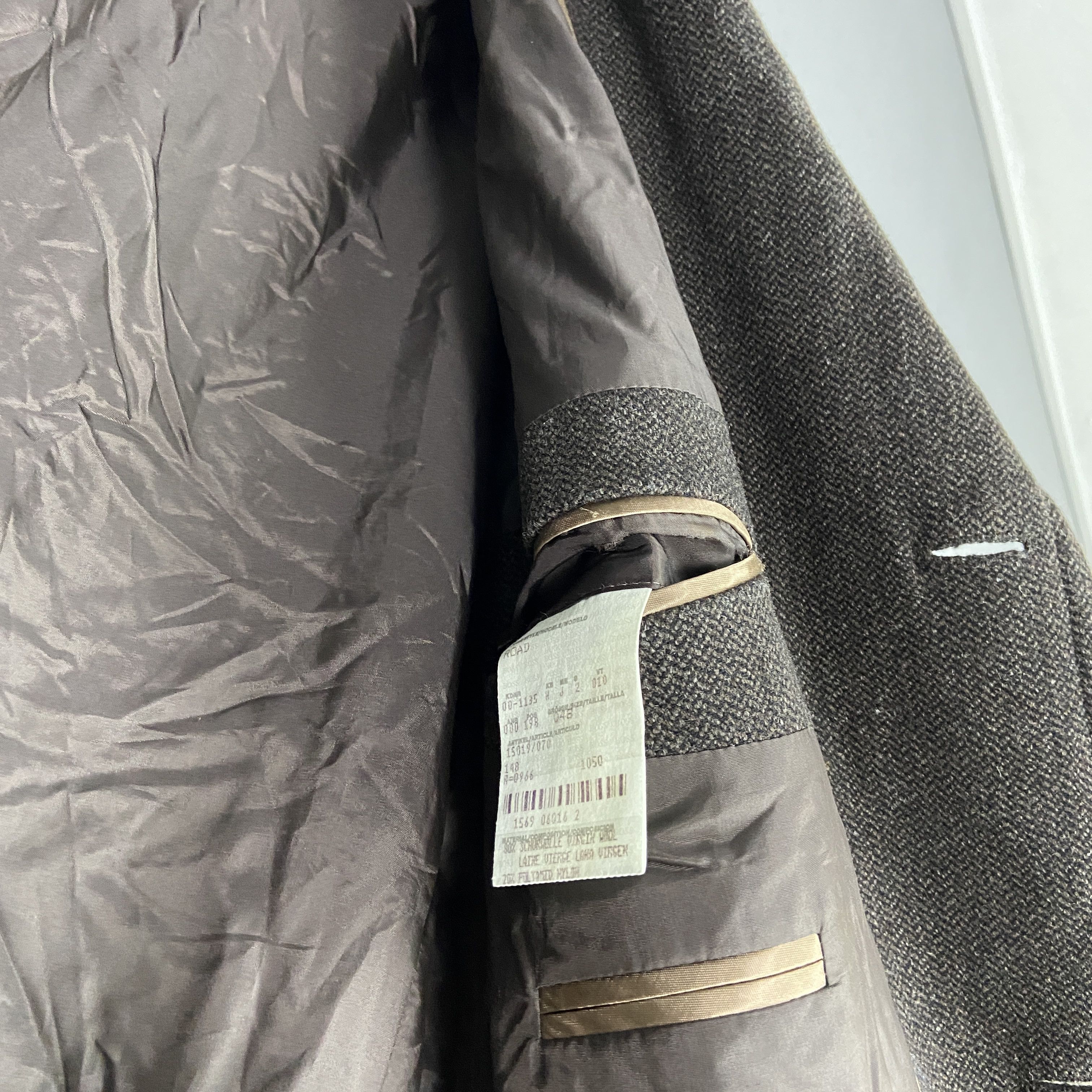 Hugo Boss ARCHIVE HUGO BOSS WOOL TRENCH COAT 1990s Size US M / EU 48-50 / 2 - 4 Thumbnail