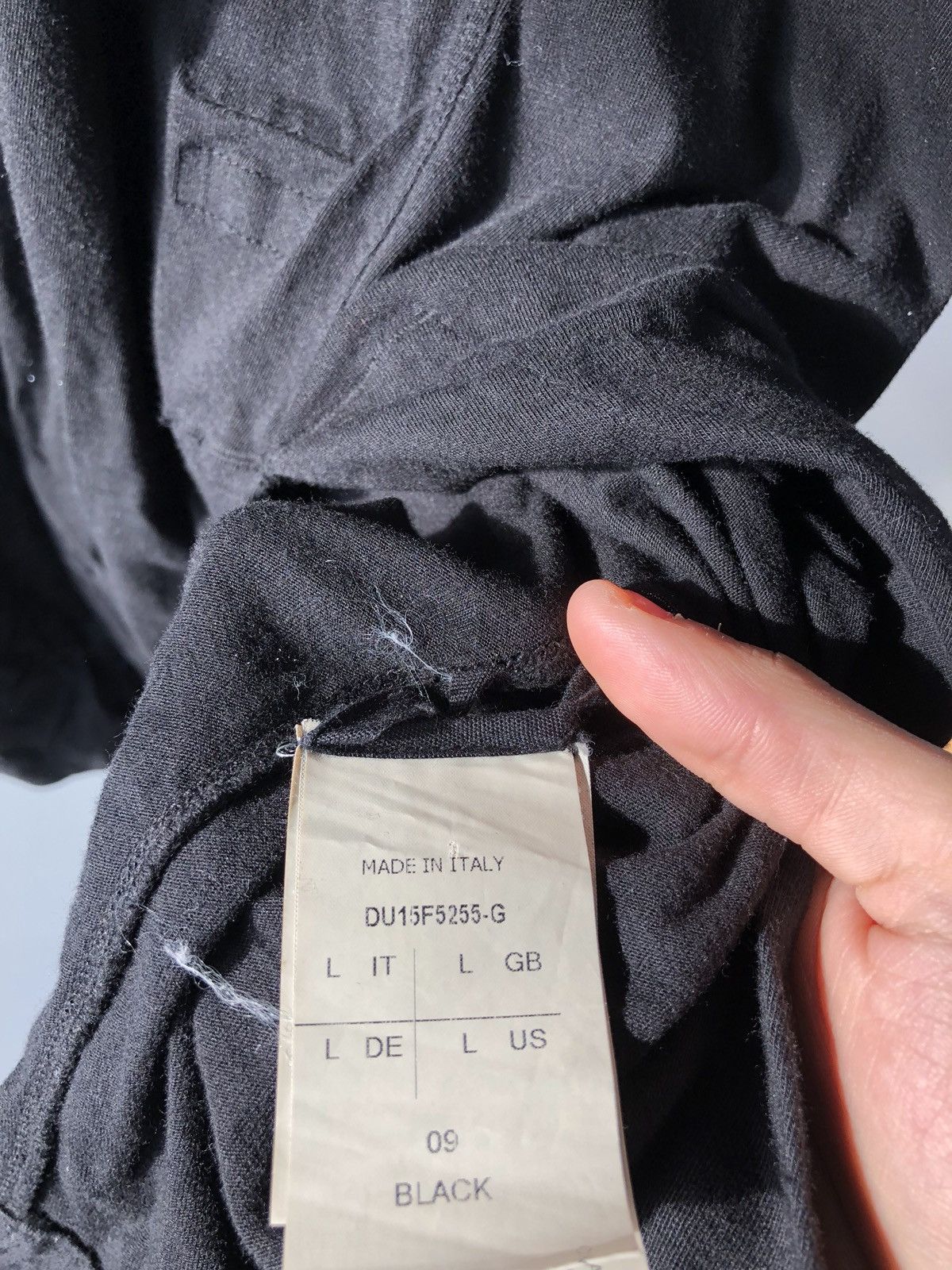 Rick Owens Rick Owens T Shirt Size US L / EU 52-54 / 3 - 3 Thumbnail