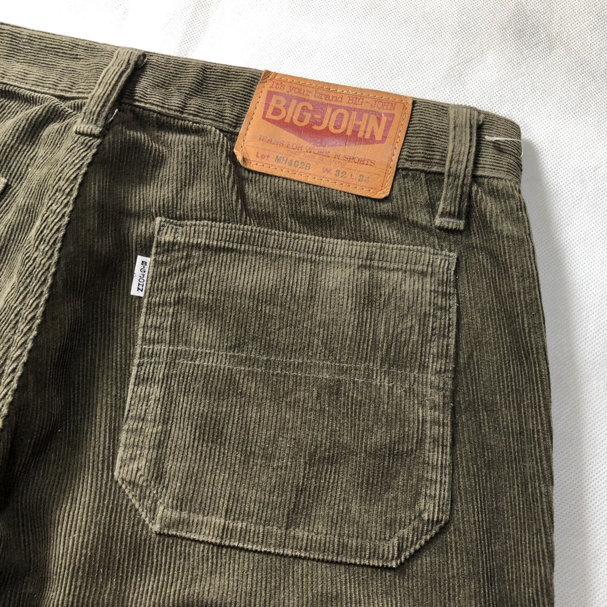Big John × Vintage Flare! Vintage 70s BigJohn Bootcut Bell Bottom Corduroy Pant Size US 30 / EU 46 - 7 Thumbnail