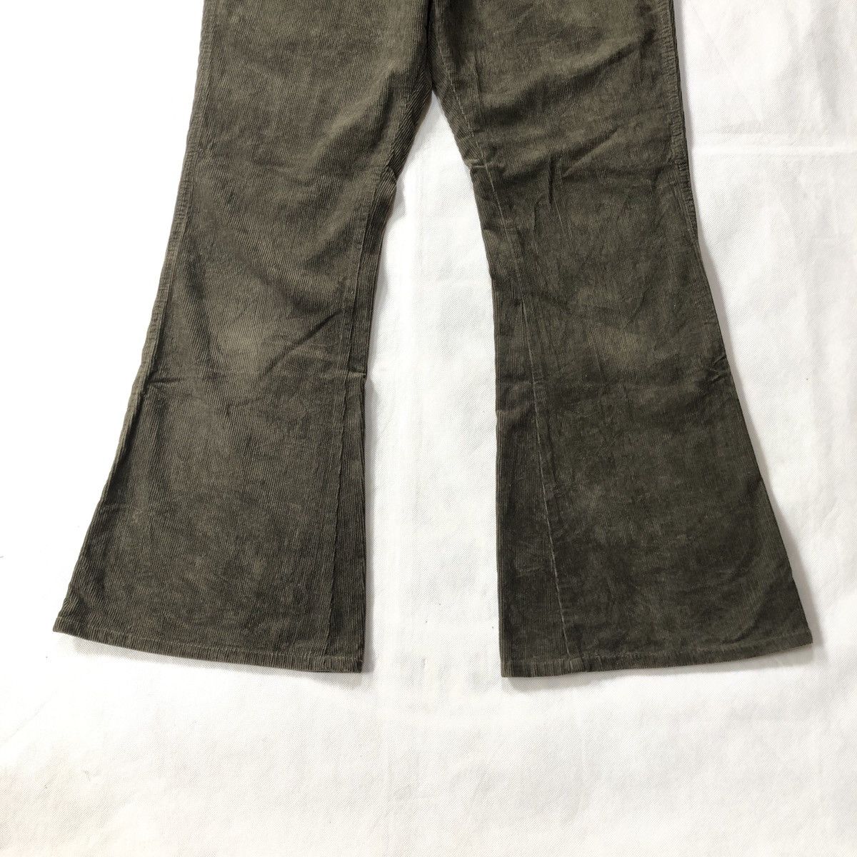 Big John × Vintage Flare! Vintage 70s BigJohn Bootcut Bell Bottom Corduroy Pant Size US 30 / EU 46 - 4 Thumbnail