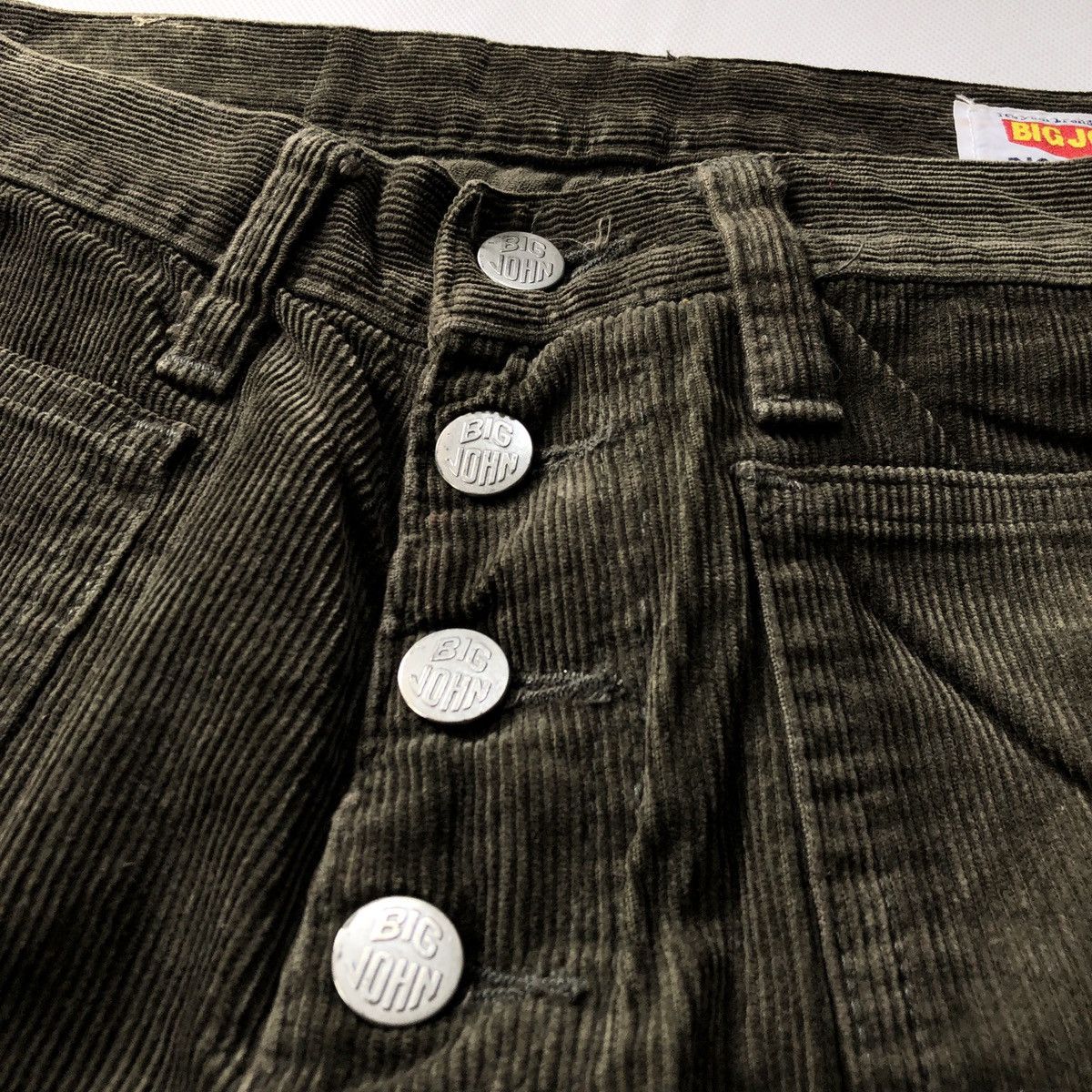 Big John × Vintage Flare! Vintage 70s BigJohn Bootcut Bell Bottom Corduroy Pant Size US 30 / EU 46 - 13 Thumbnail