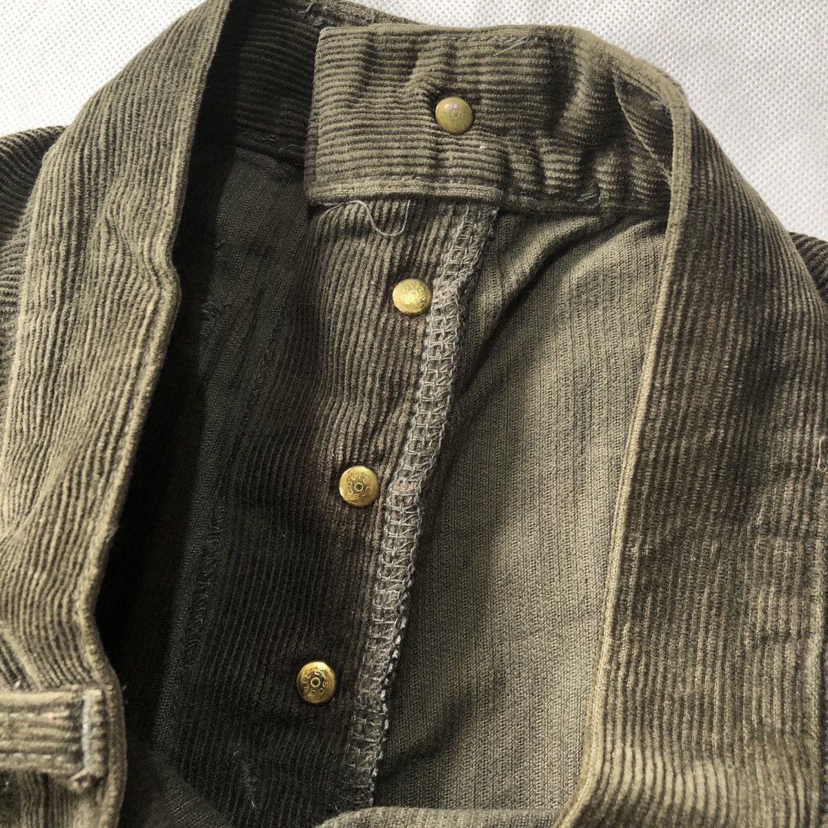 Big John × Vintage Flare! Vintage 70s BigJohn Bootcut Bell Bottom Corduroy Pant Size US 30 / EU 46 - 10 Thumbnail