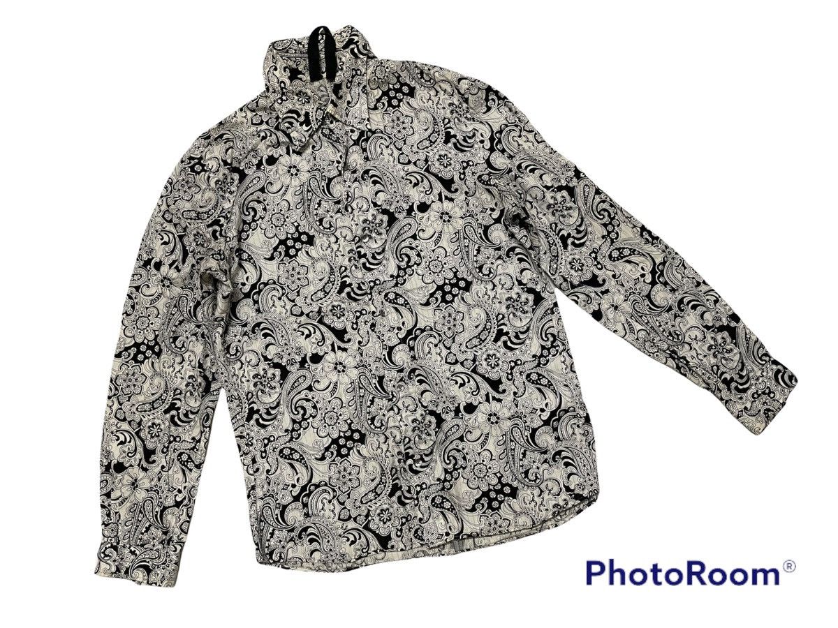 Japanese Brand Vintage Shirt Paisley Long Sleeve Size US M / EU 48-50 / 2 - 2 Thumbnail