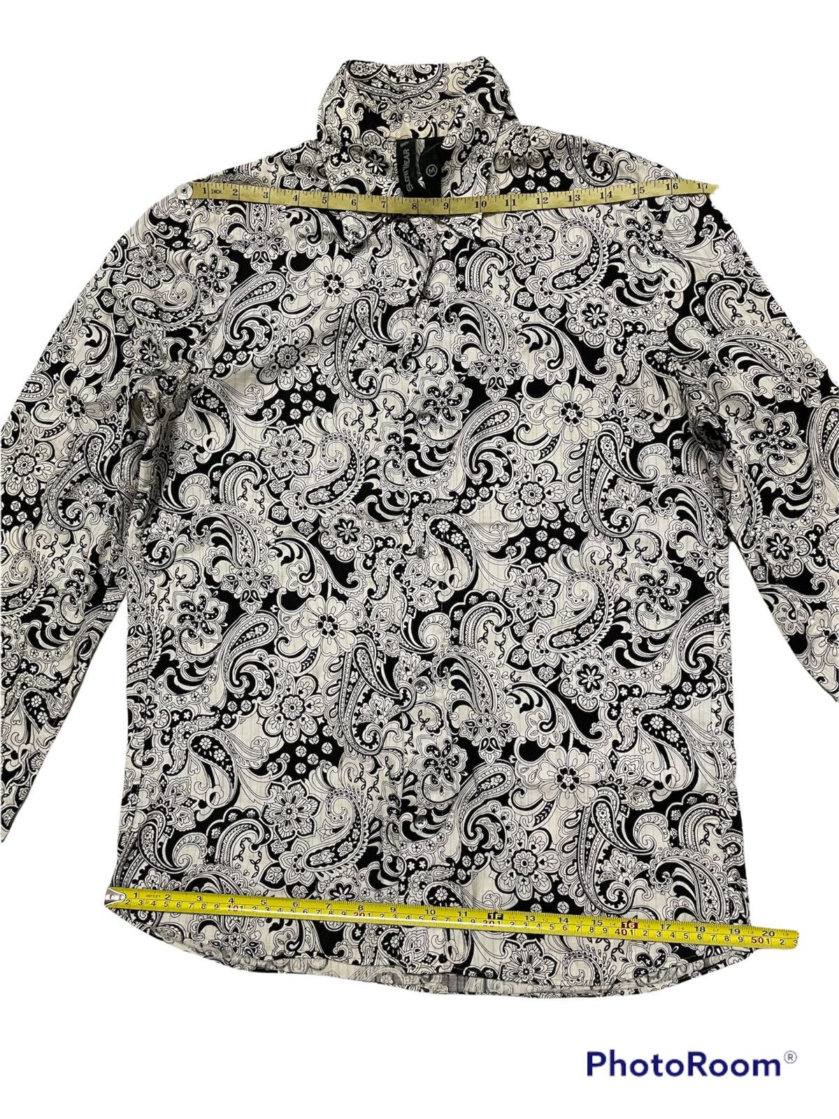 Japanese Brand Vintage Shirt Paisley Long Sleeve Size US M / EU 48-50 / 2 - 7 Thumbnail