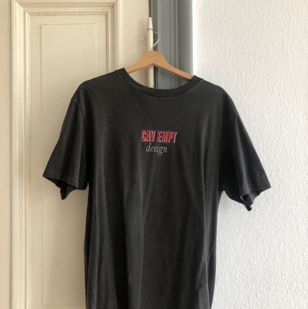 Cav Empt Cav Empt Design Embroidered Tee AW18 Grailed