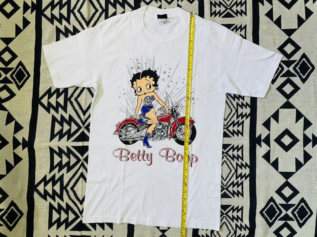 Other Vintage 1994 Betty Boop Cafe Race Tshirt Size US L / EU 52-54 / 3 - 5 Thumbnail