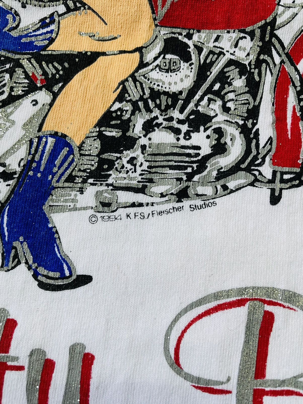 Other Vintage 1994 Betty Boop Cafe Race Tshirt Size US L / EU 52-54 / 3 - 3 Thumbnail