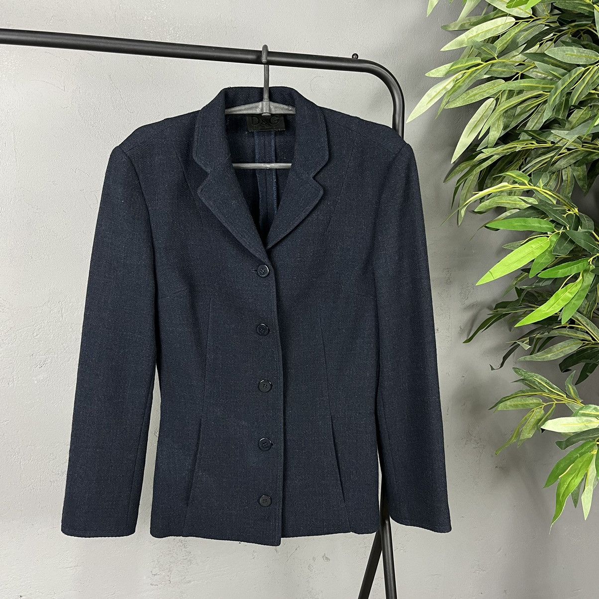 Dolce & Gabbana 1990s DOLCE & GABBANA ARCHIVE MINIMALISTIC BLAZER - № 2215 Size M / US 6-8 / IT 42-44 - 1 Thumbnail