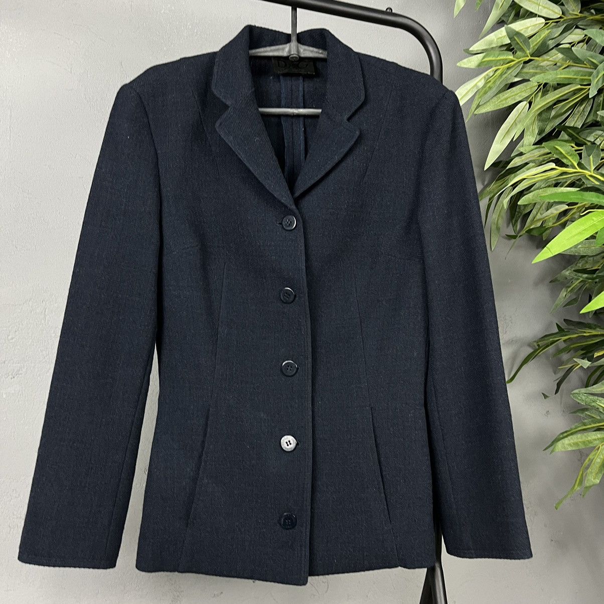Dolce & Gabbana 1990s DOLCE & GABBANA ARCHIVE MINIMALISTIC BLAZER - № 2215 Size M / US 6-8 / IT 42-44 - 2 Thumbnail