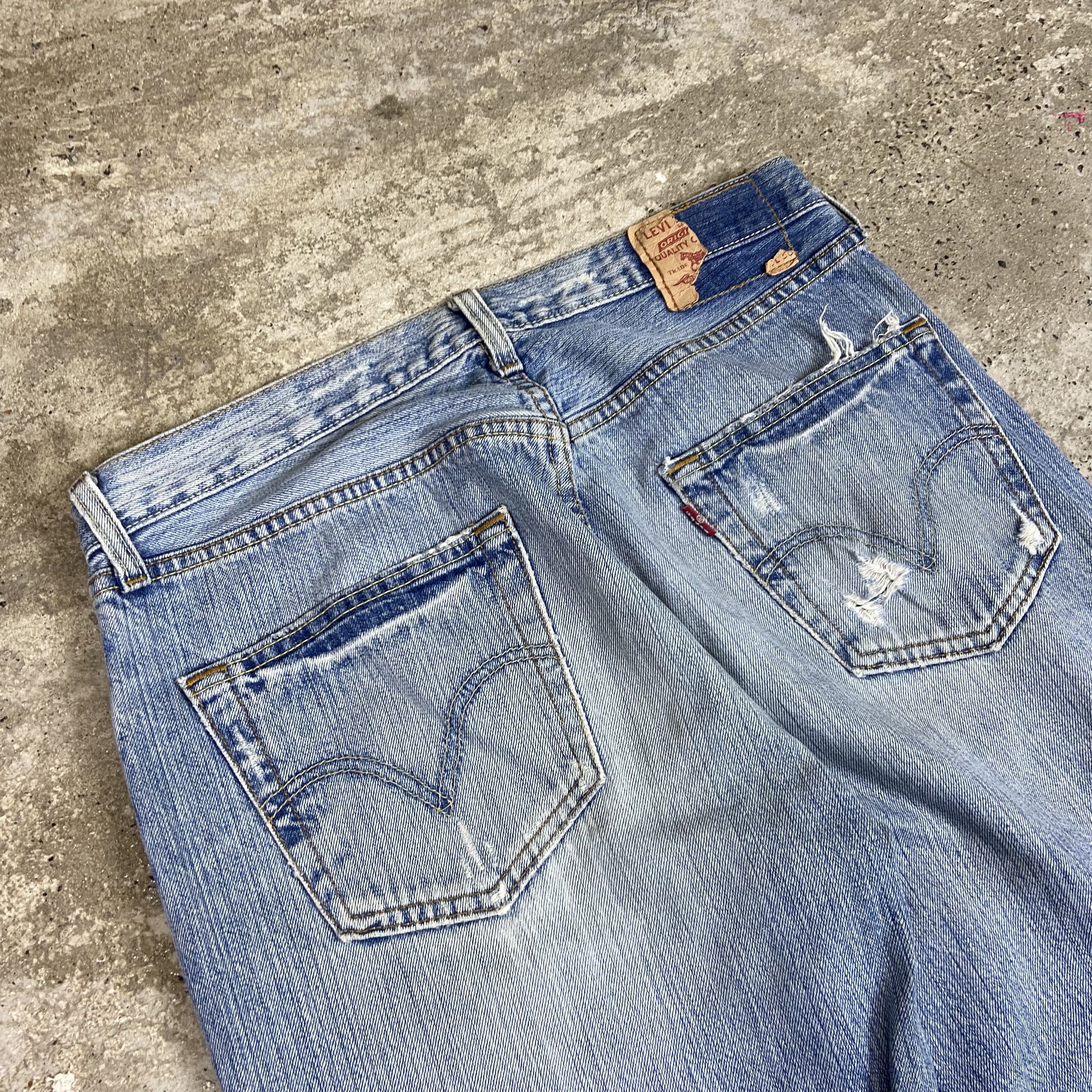 Levi's Vintage Clothing HELLO KITTY x LEVIS - RARE VINTAGE FADED JEANS PANTS 90s Size US 32 / EU 48 - 10 Thumbnail
