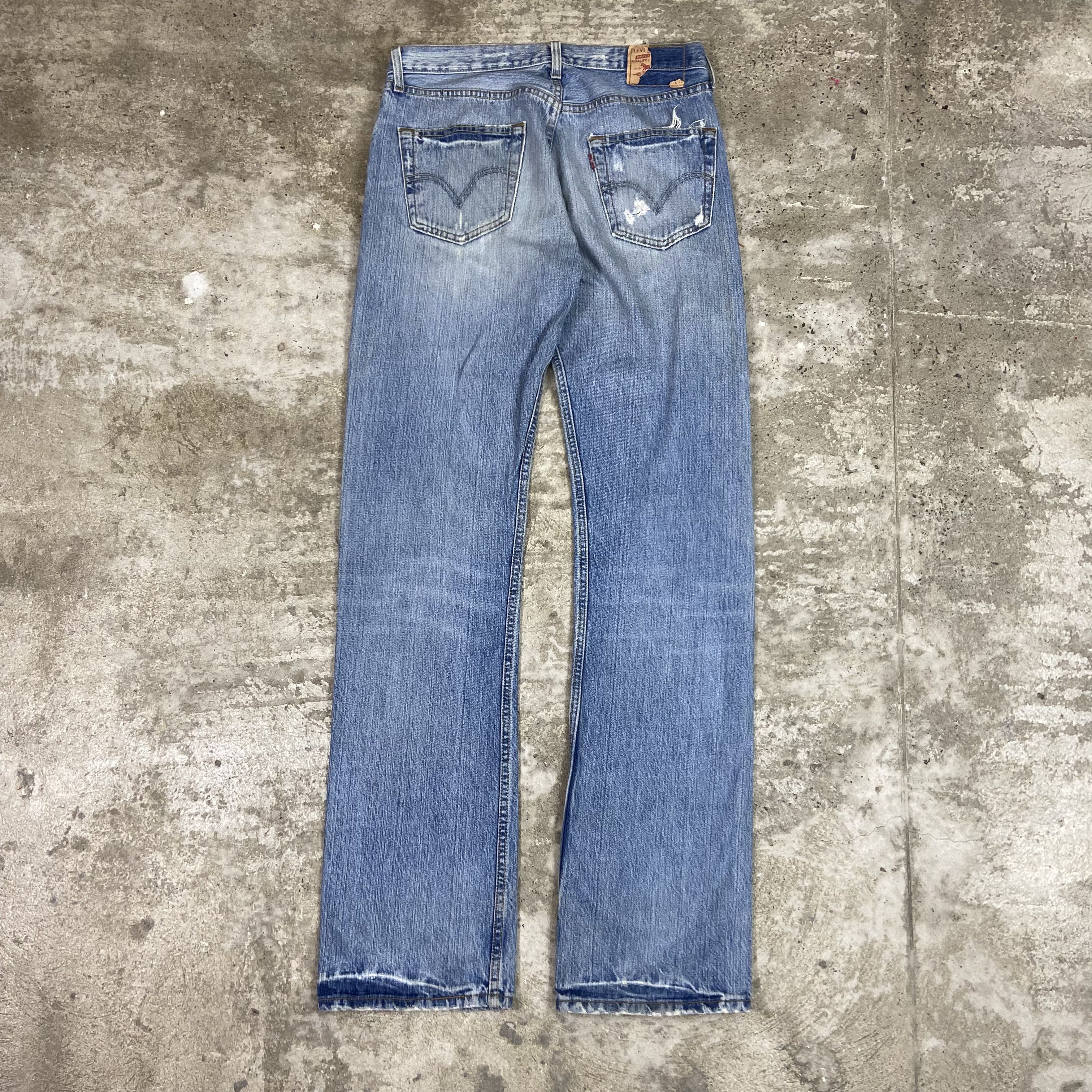 Levi's Vintage Clothing HELLO KITTY x LEVIS - RARE VINTAGE FADED JEANS PANTS 90s Size US 32 / EU 48 - 7 Thumbnail