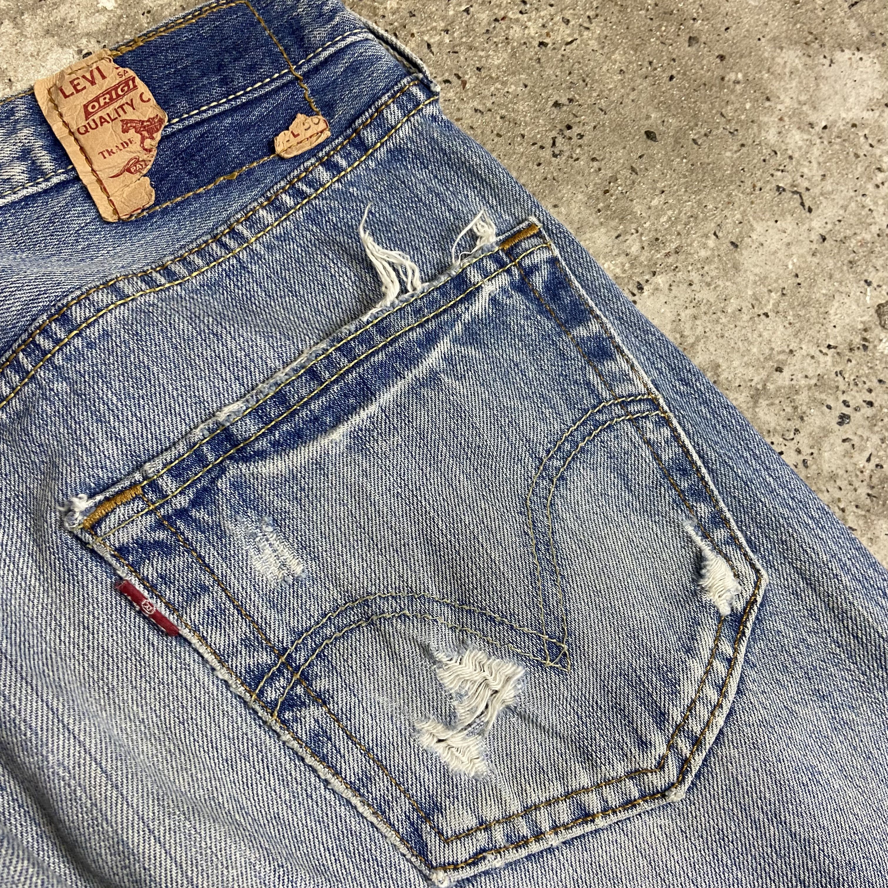 Levi's Vintage Clothing HELLO KITTY x LEVIS - RARE VINTAGE FADED JEANS PANTS 90s Size US 32 / EU 48 - 5 Thumbnail