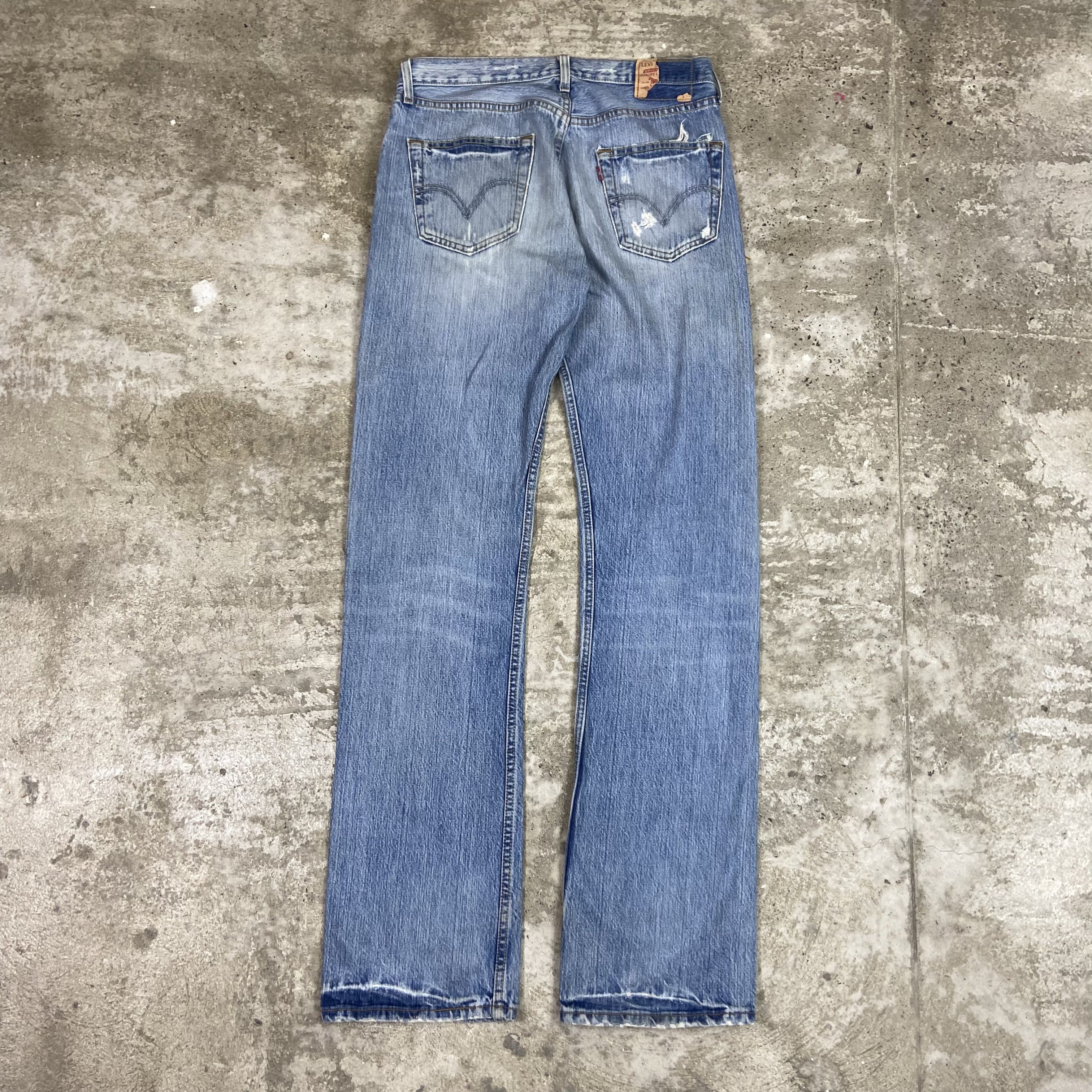 Levi's Vintage Clothing HELLO KITTY x LEVIS - RARE VINTAGE FADED JEANS PANTS 90s Size US 32 / EU 48 - 8 Thumbnail