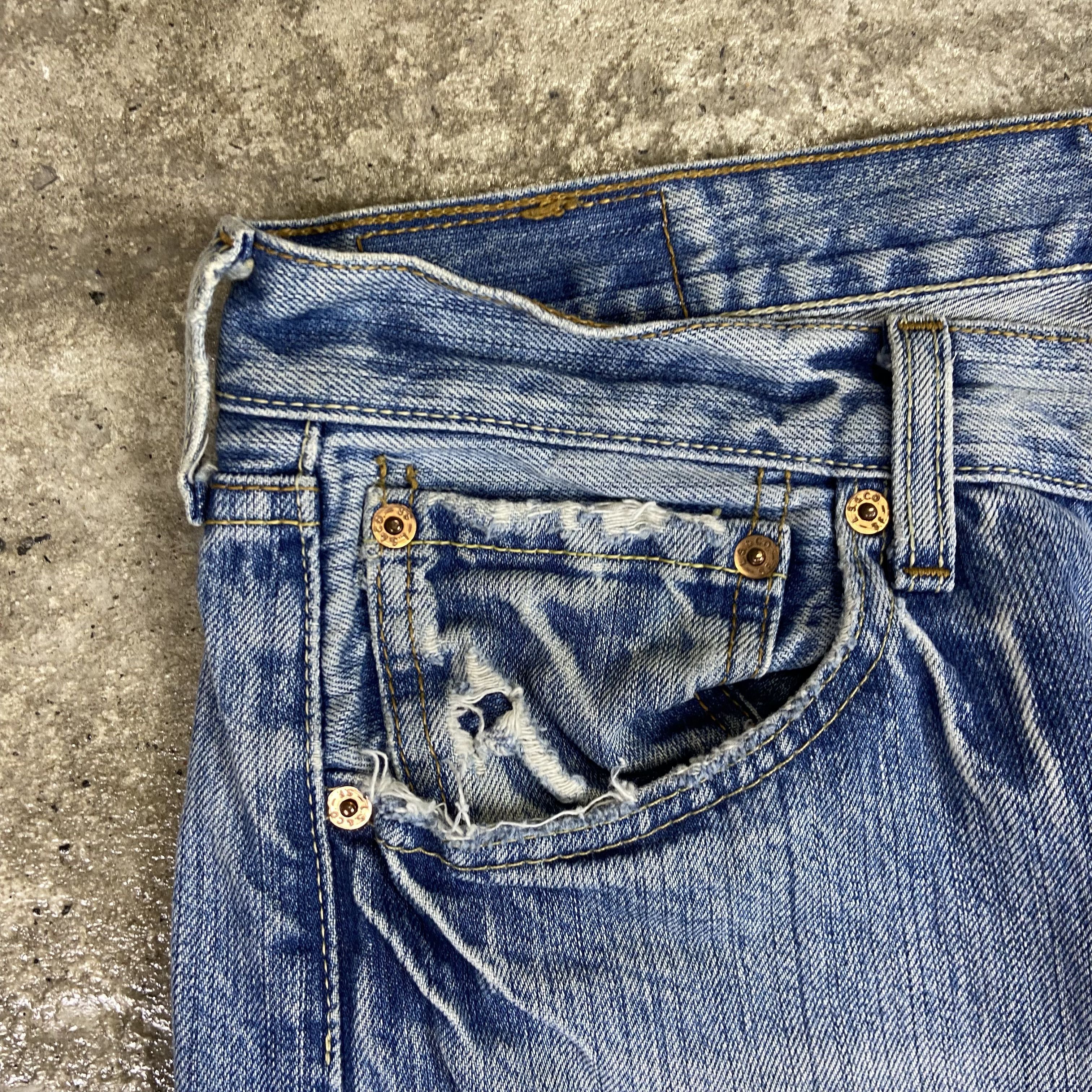 Levi's Vintage Clothing HELLO KITTY x LEVIS - RARE VINTAGE FADED JEANS PANTS 90s Size US 32 / EU 48 - 11 Thumbnail