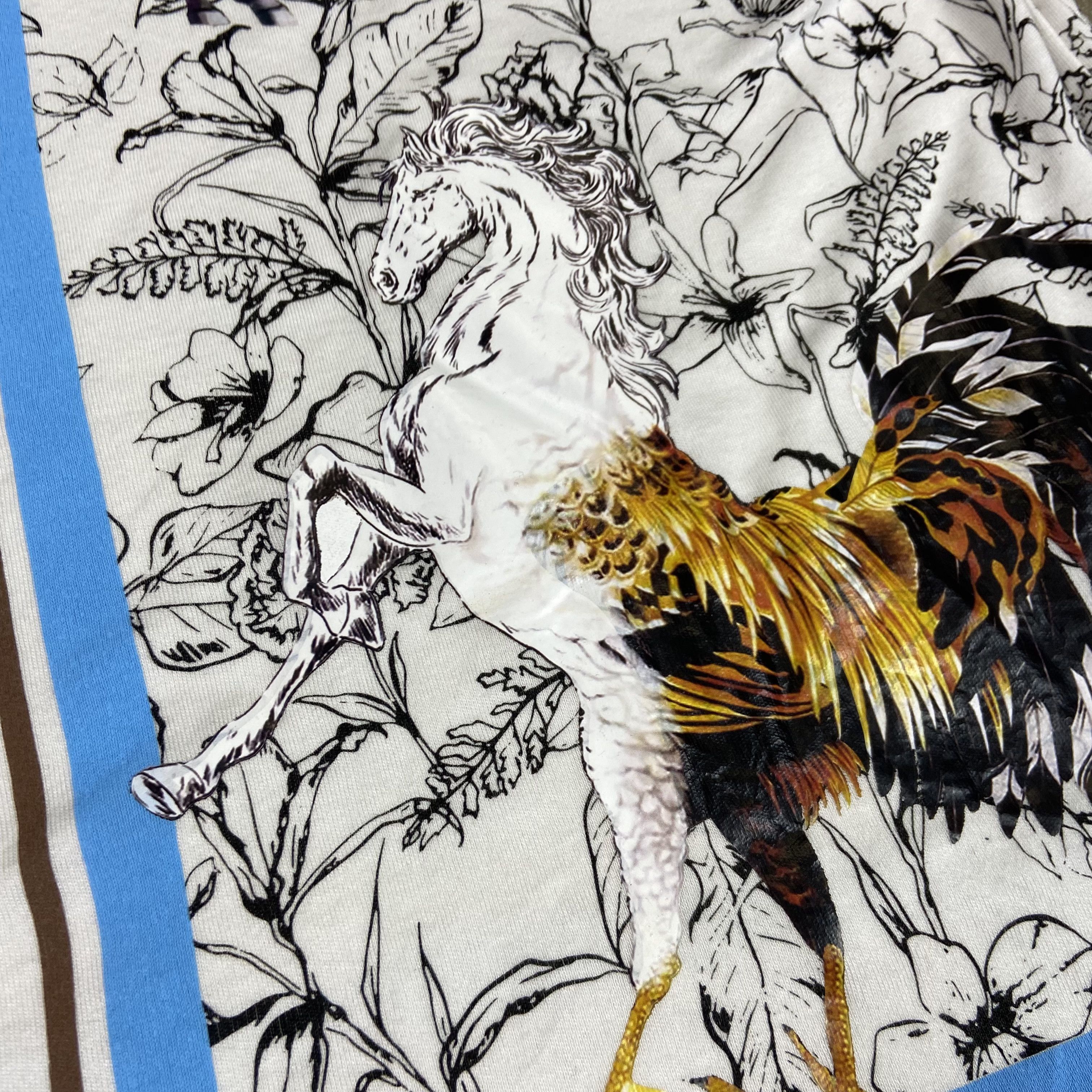 Other 1990s L'UOMO UOVO ARCHIVE RENAISSANCE PRINTED SHIRT - № 356 Size US L / EU 52-54 / 3 - 7 Thumbnail