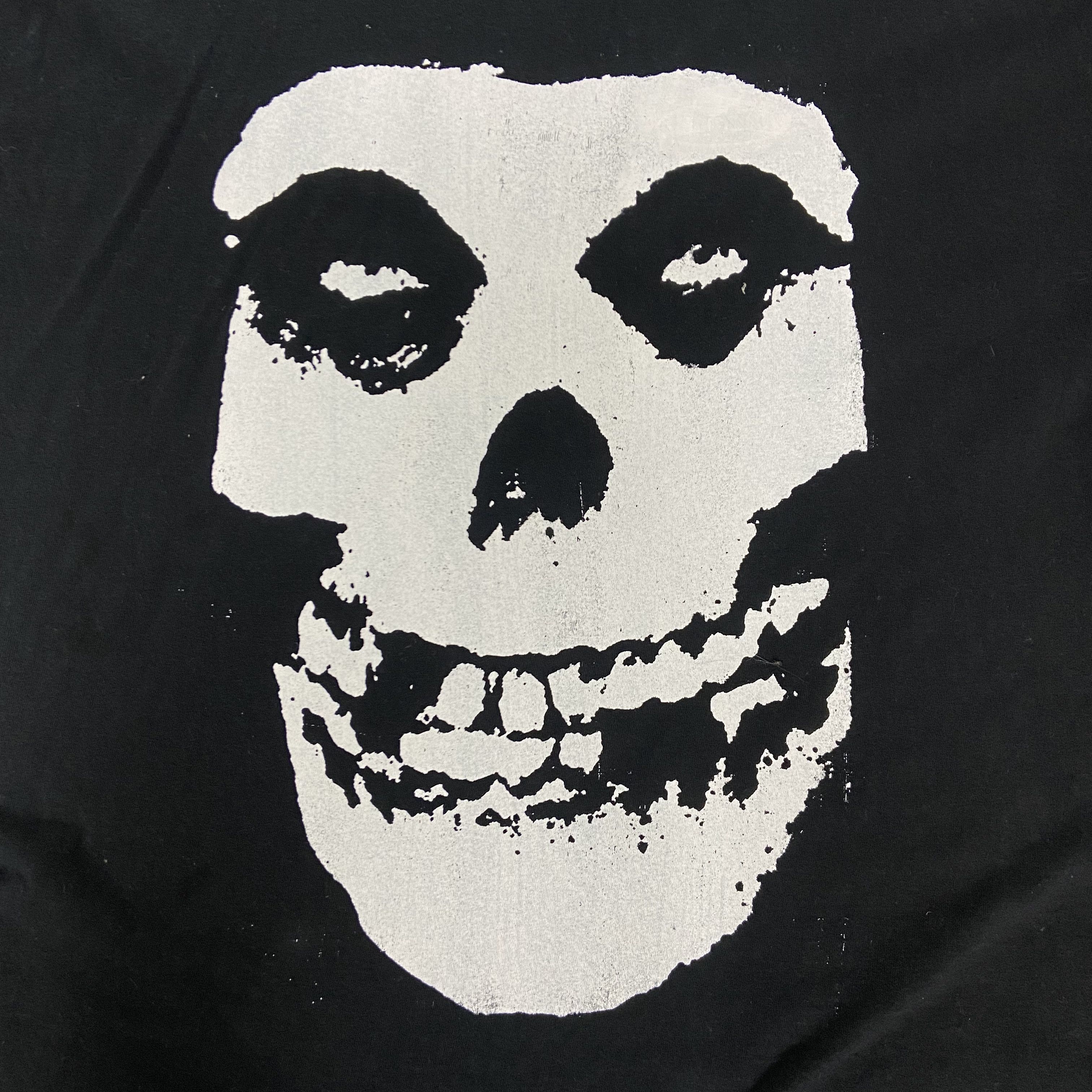 Band Tees 1990s SINGLE STITCH CRIMSON GHOST MISFITS SKULL TEE - № 568 Size US XL / EU 56 / 4 - 7 Thumbnail