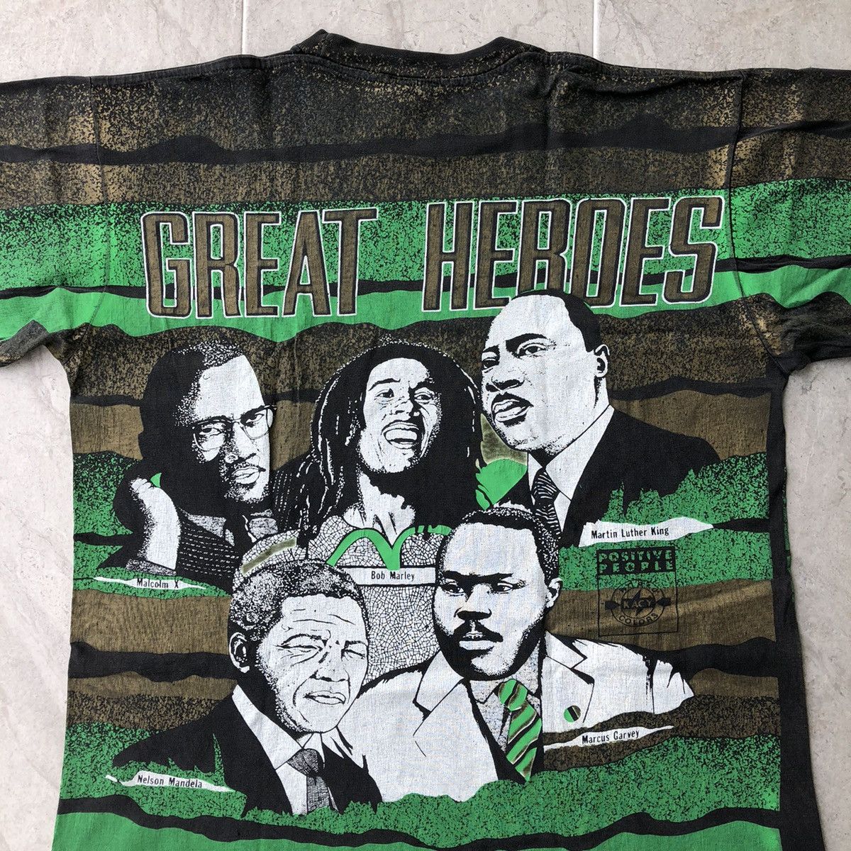 Rap Tees × Vintage Vintage OVP Great Heroes Malcom X Very Rare Tee Shirt Size US XL / EU 56 / 4 - 7 Thumbnail