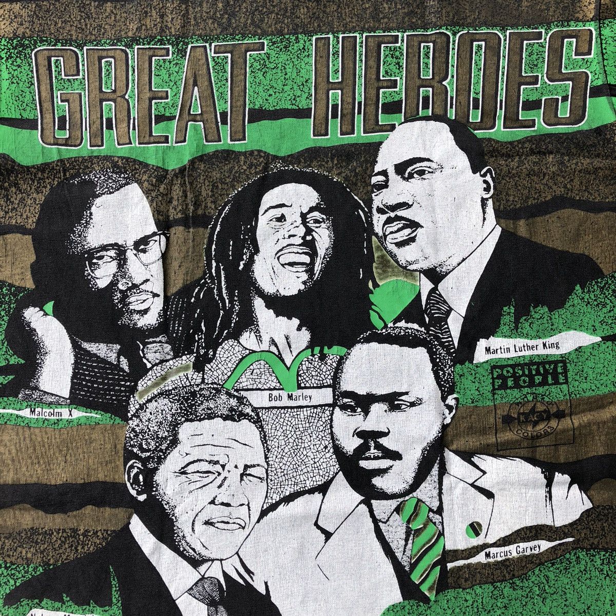 Rap Tees × Vintage Vintage OVP Great Heroes Malcom X Very Rare Tee Shirt Size US XL / EU 56 / 4 - 9 Thumbnail