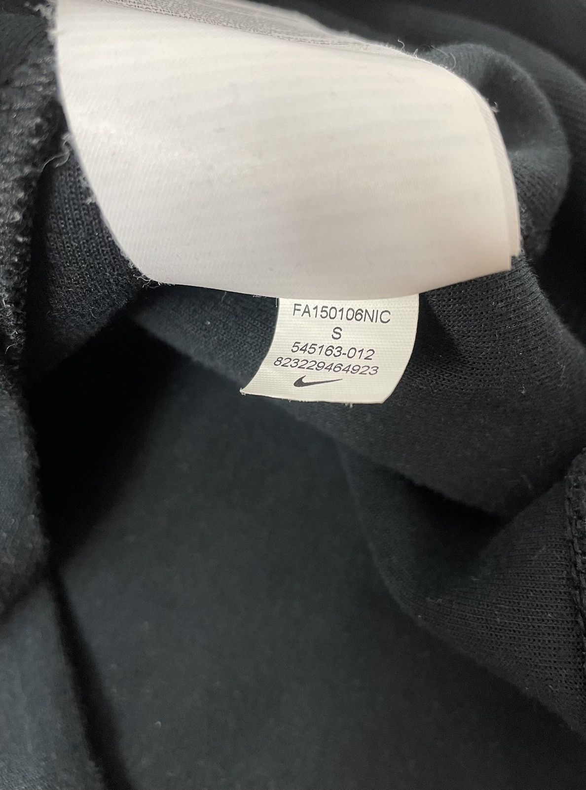 Nike Nike Tech Fleece Black Crewneck Sweatshirt Size US S / EU 44-46 / 1 - 6 Preview