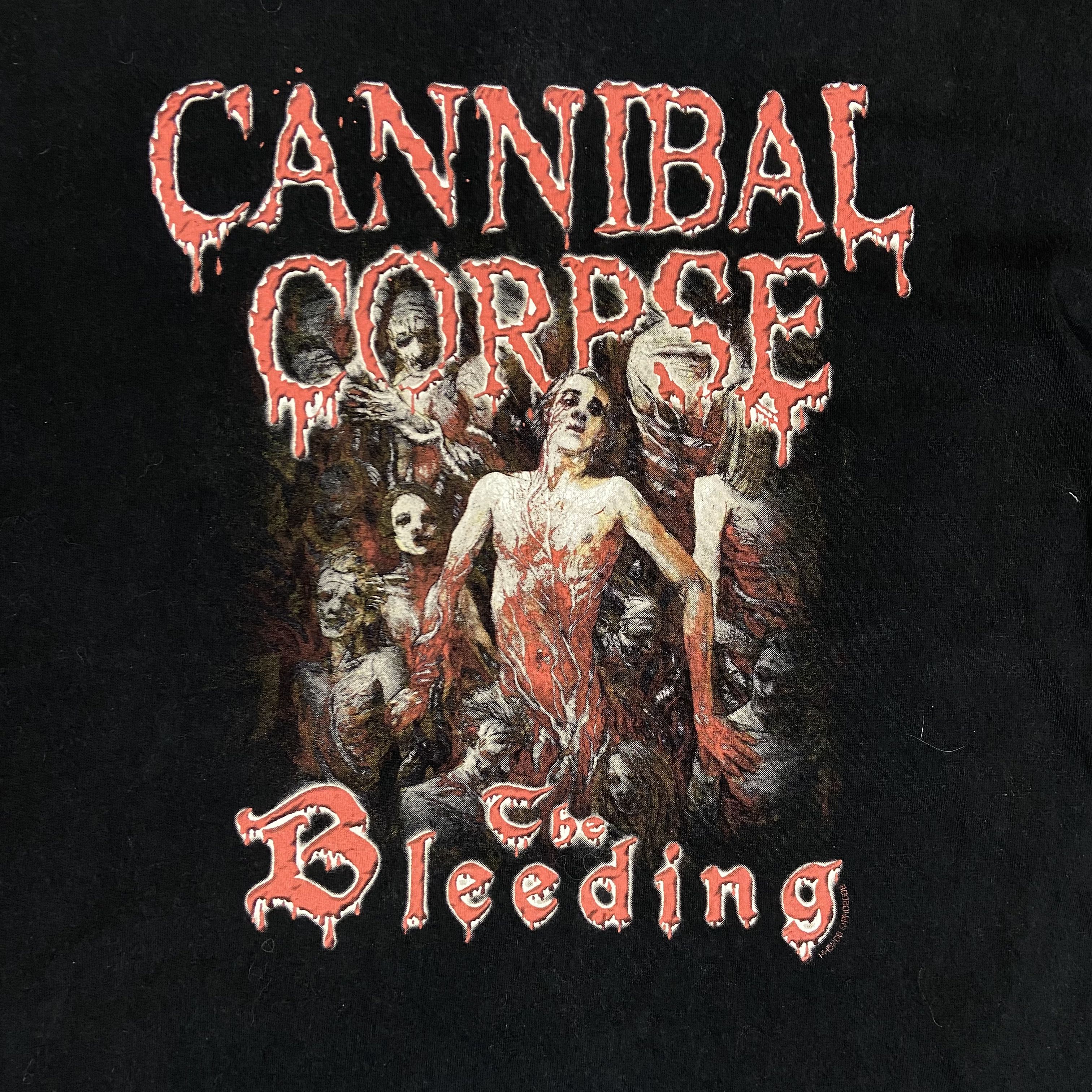 Band Tees CANNIBAL CORPSE - THE BLEEDING - ARCHIVE RARE TEE - 758 Size US L / EU 52-54 / 3 - 3 Thumbnail