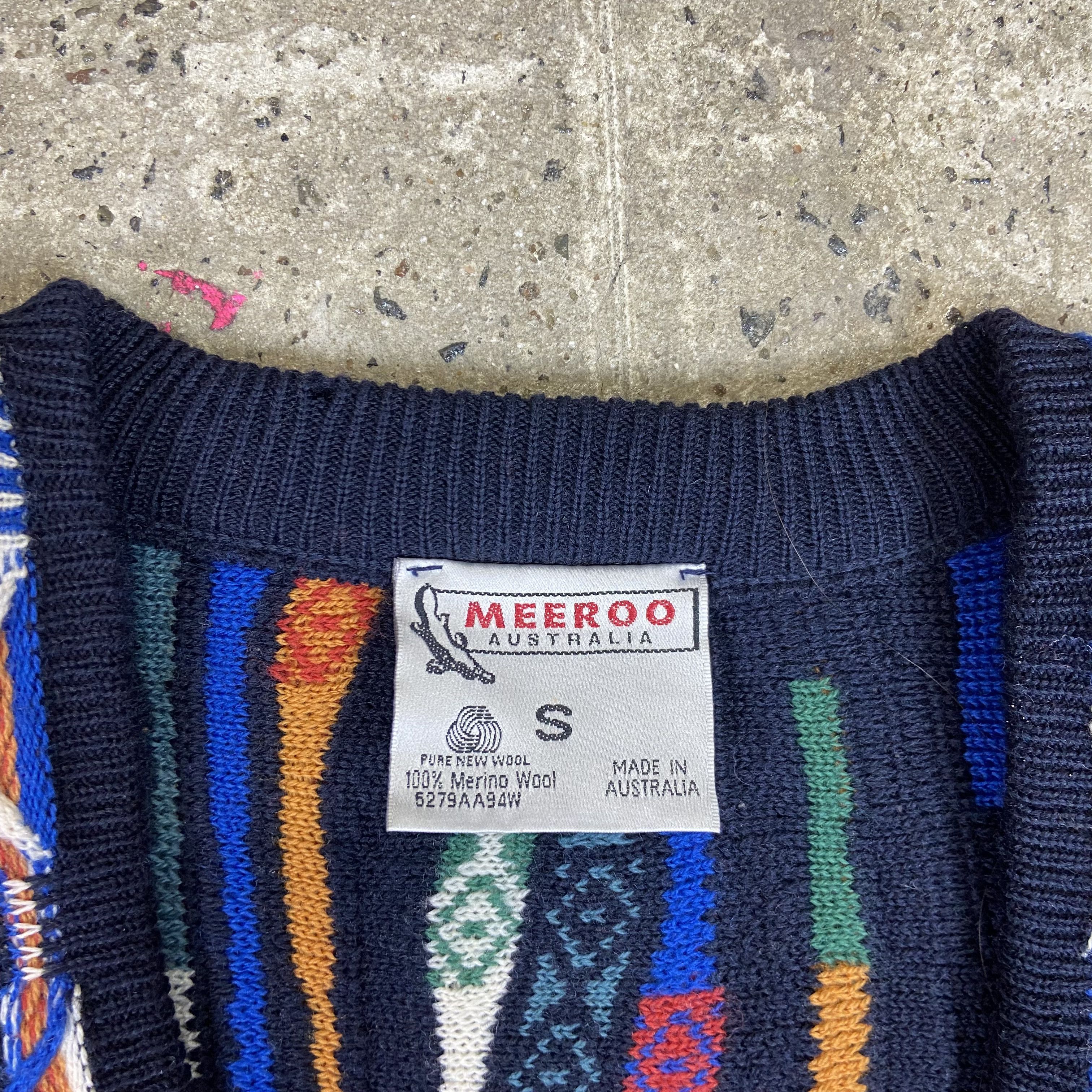 Vintage 1990s COOGI ARCHIVE STYLE VINTAGE KNITTED SWEATER - № 1199 Size US M / EU 48-50 / 2 - 5 Thumbnail