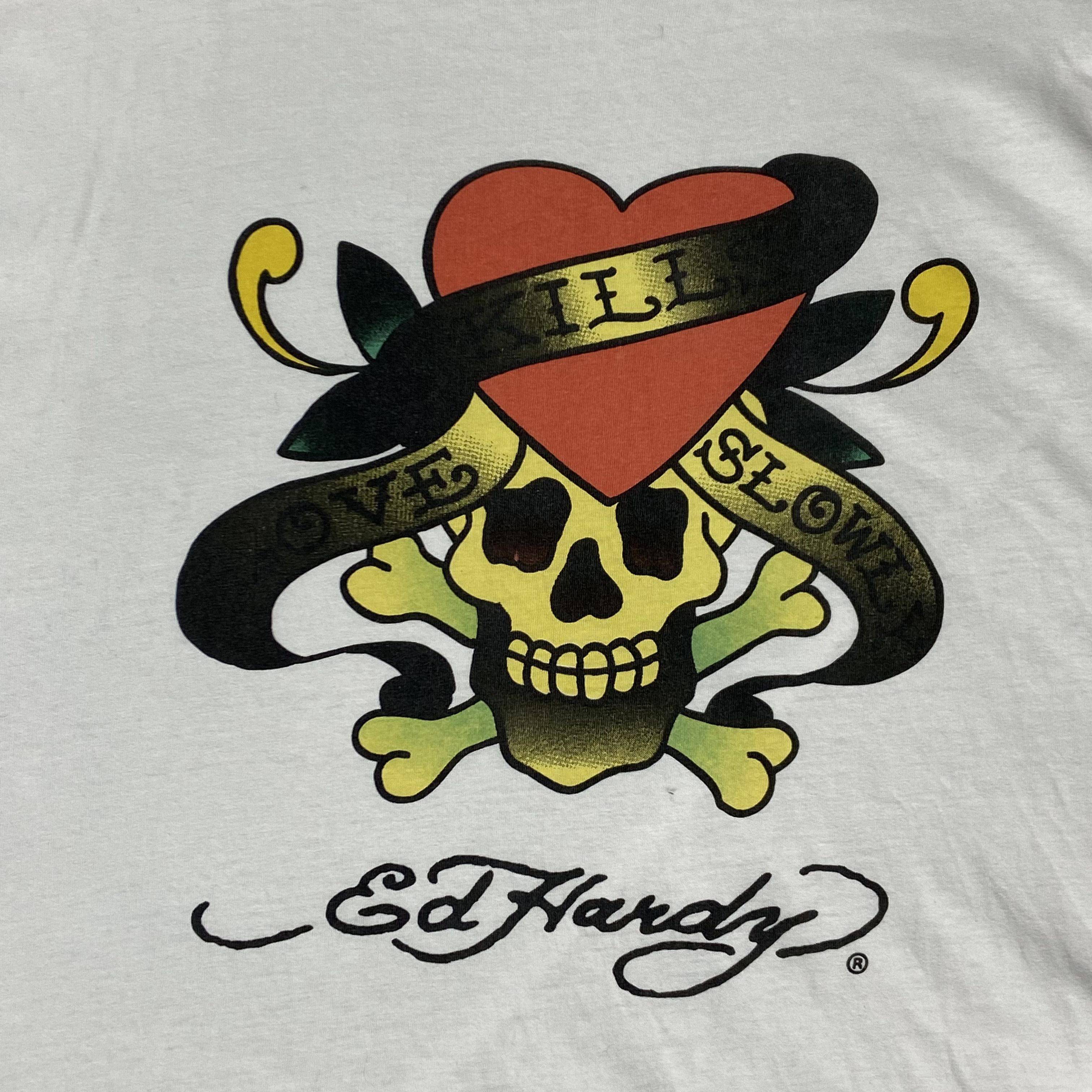 Ed Hardy “LOVE SLOW KILL” EDD HARDY TEE - № 645 Size US L / EU 52-54 / 3 - 4 Thumbnail