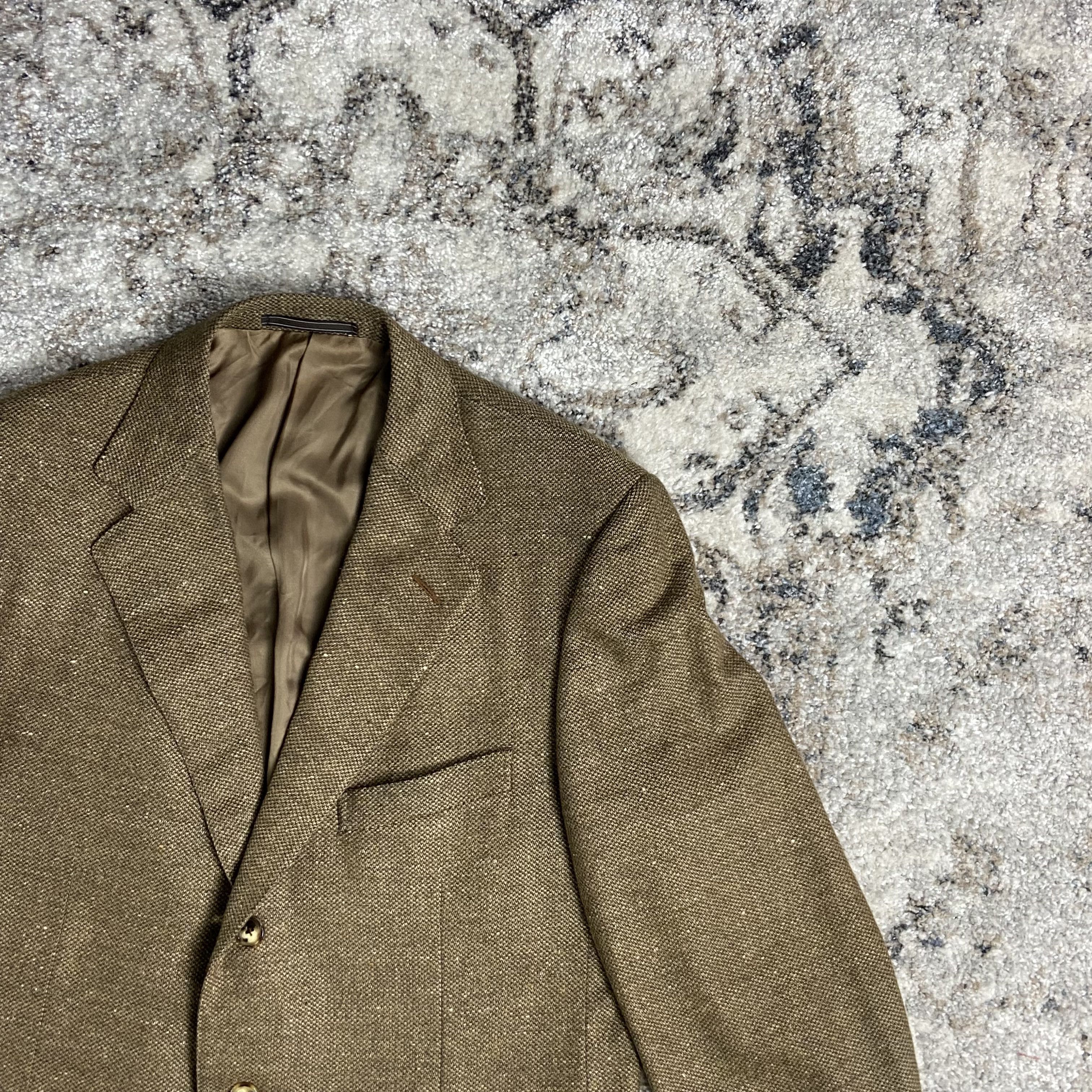 Ermenegildo Zegna 1990s ERMENEGILDO ZEGNA CLASSIC MINIMALISTIC BLAZER - № 2226 Size 52L - 2 Thumbnail