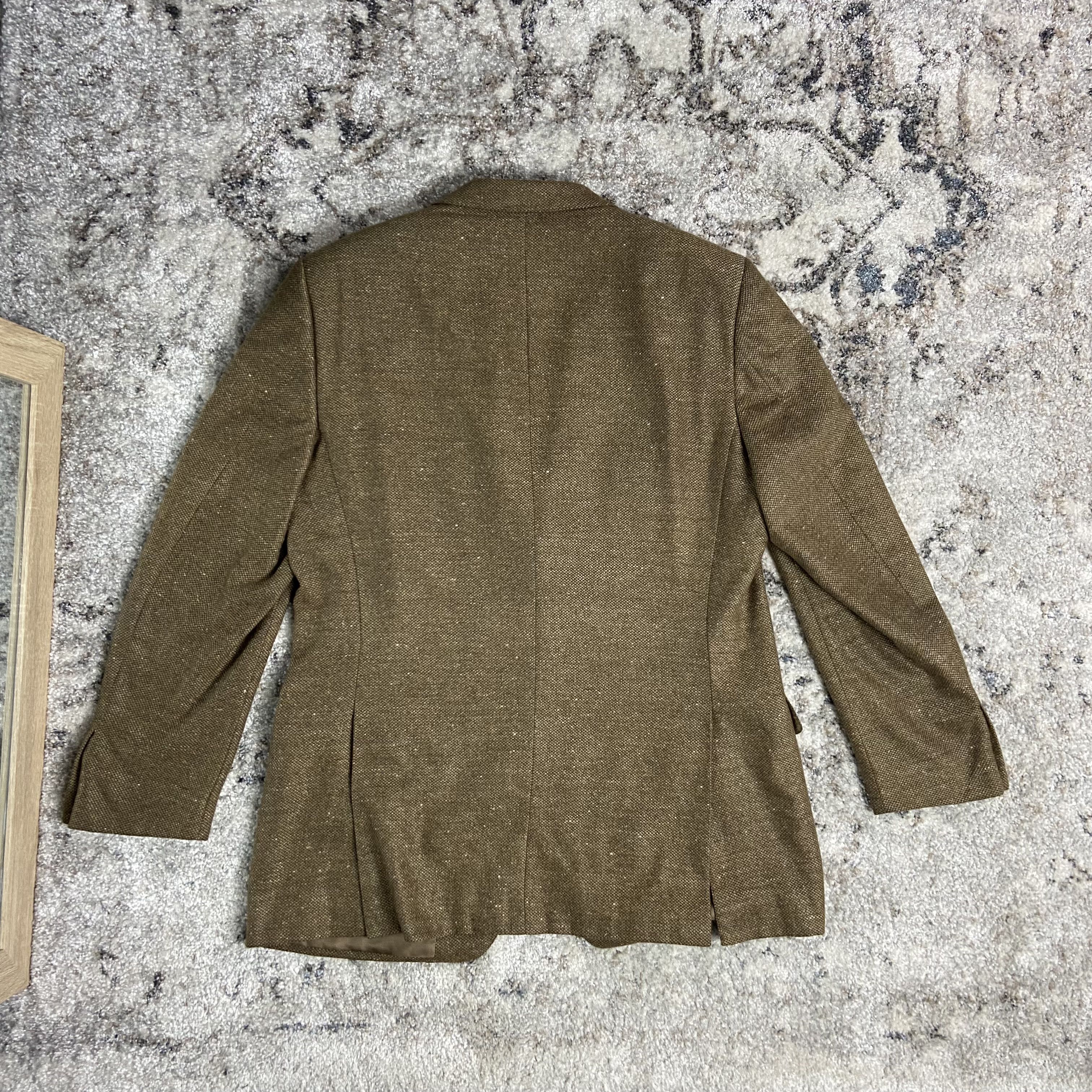Ermenegildo Zegna 1990s ERMENEGILDO ZEGNA CLASSIC MINIMALISTIC BLAZER - № 2226 Size 52L - 7 Thumbnail