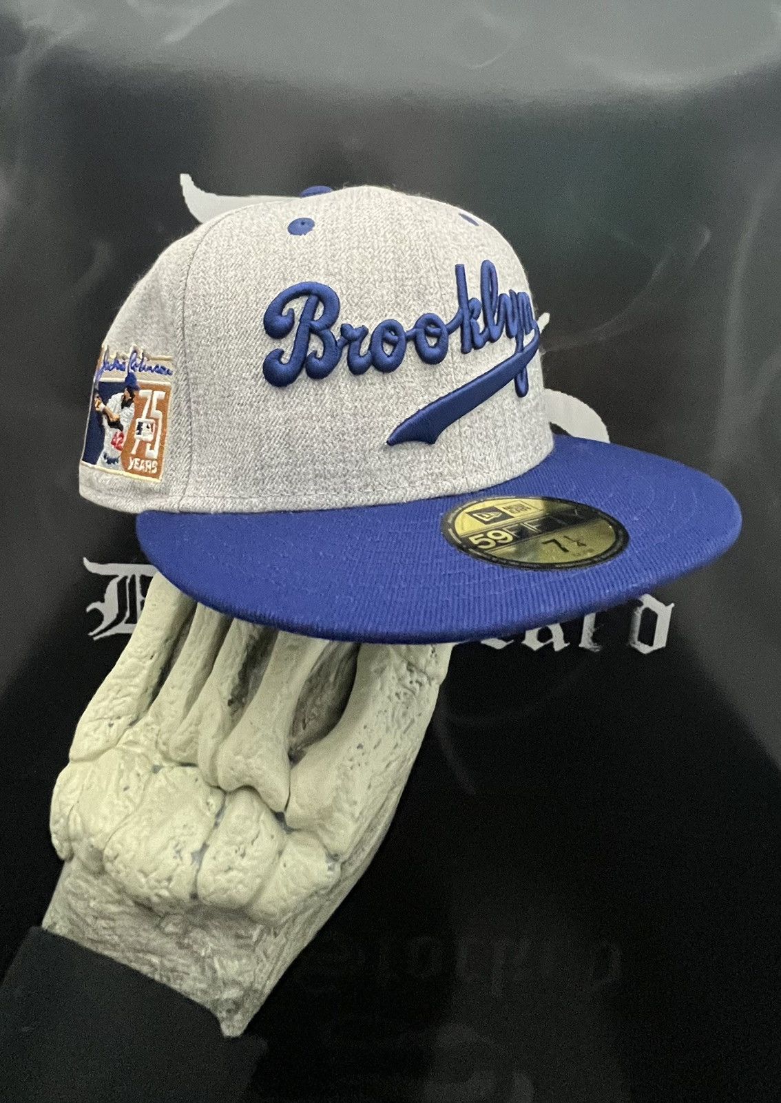 Brooklyn Dodgers Jackie Robinson Hat New Era 59Fifty Hat Size 8 Lids Hat  Drop