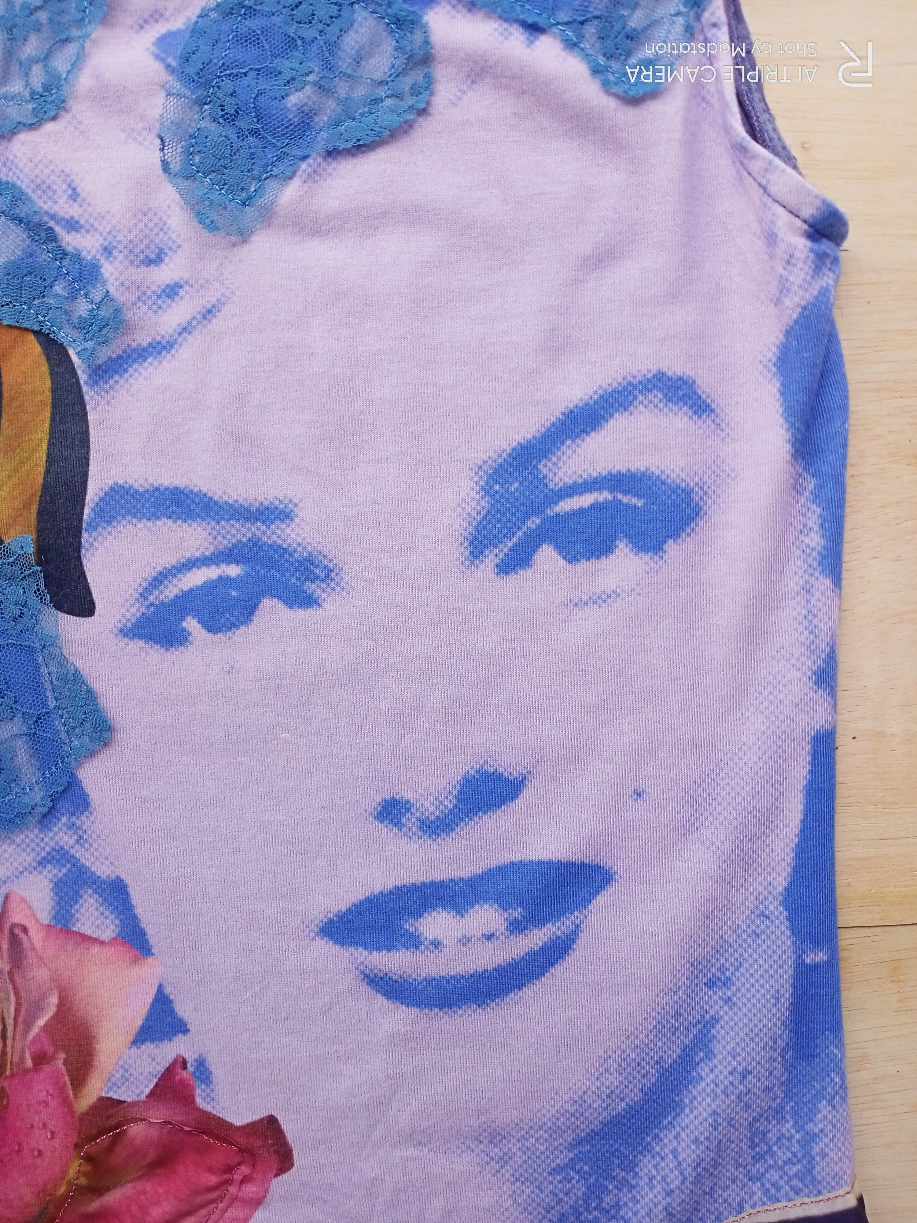 Designer × Desigual × Japanese Brand MARILYN MONROE SLEVELESS Size US M / EU 48-50 / 2 - 4 Thumbnail