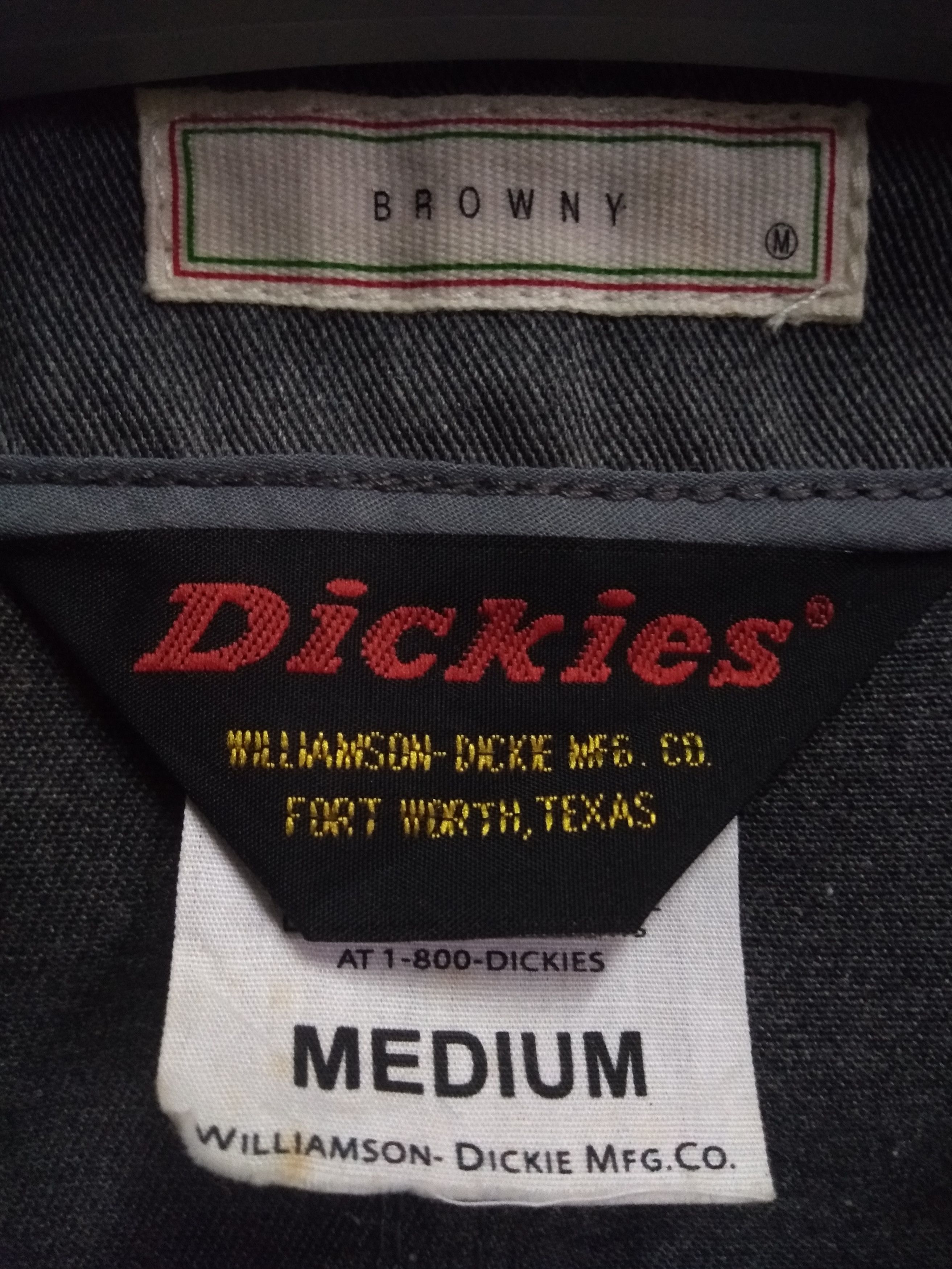 Dickies Vintage Browny x Williamson.Dickie Mfg Co. Vest Jacket Size US M / EU 48-50 / 2 - 7 Thumbnail