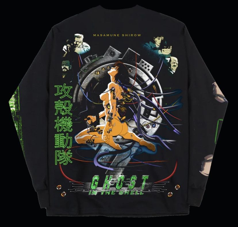 Darien Bruze Ghost In The Shell L/S Size US M / EU 48-50 / 2 - 1 Thumbnail